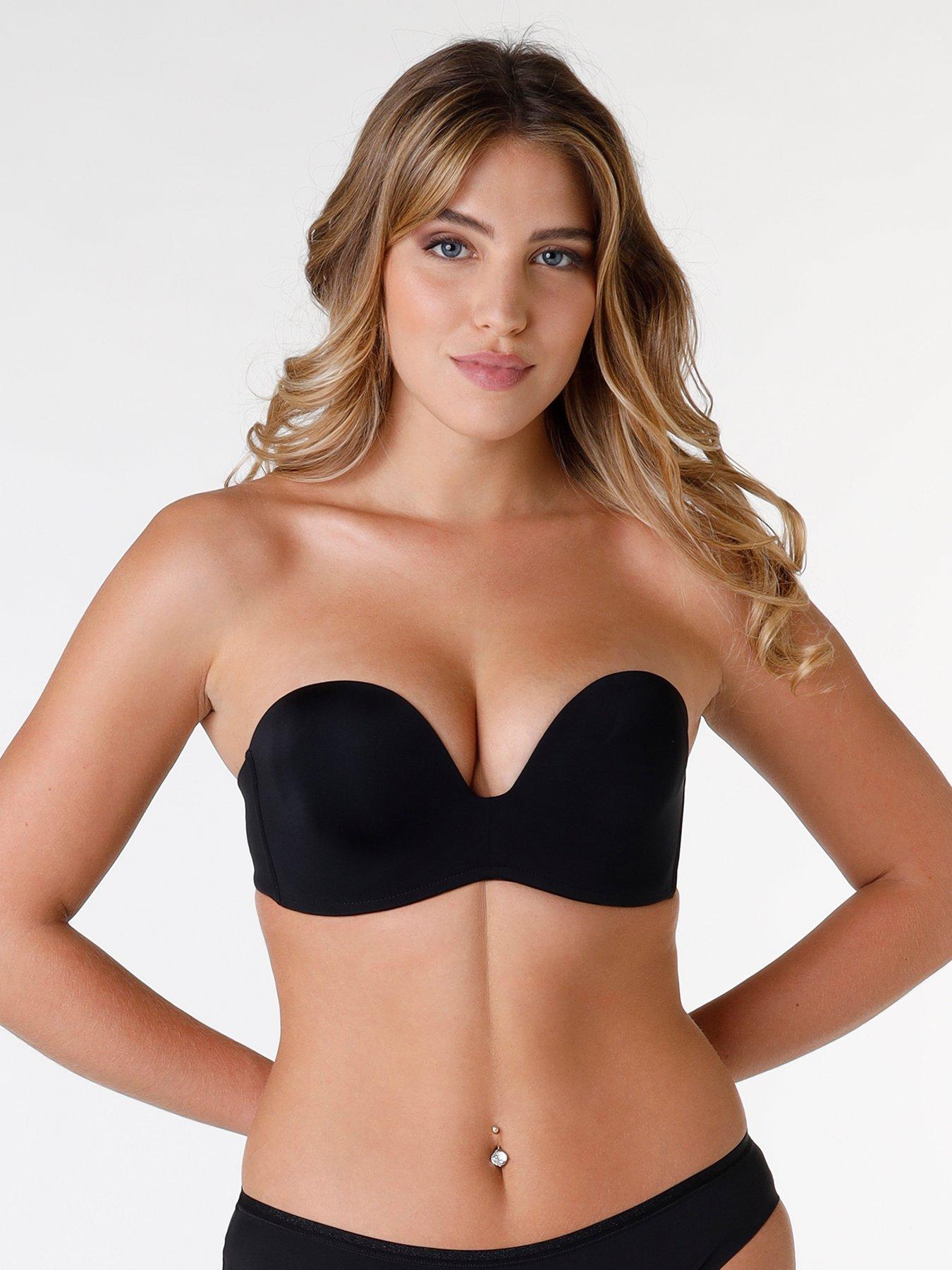 WONDERBRA W0AQ8-0AG Preto - Roupa de interior Soutiãs sem arco