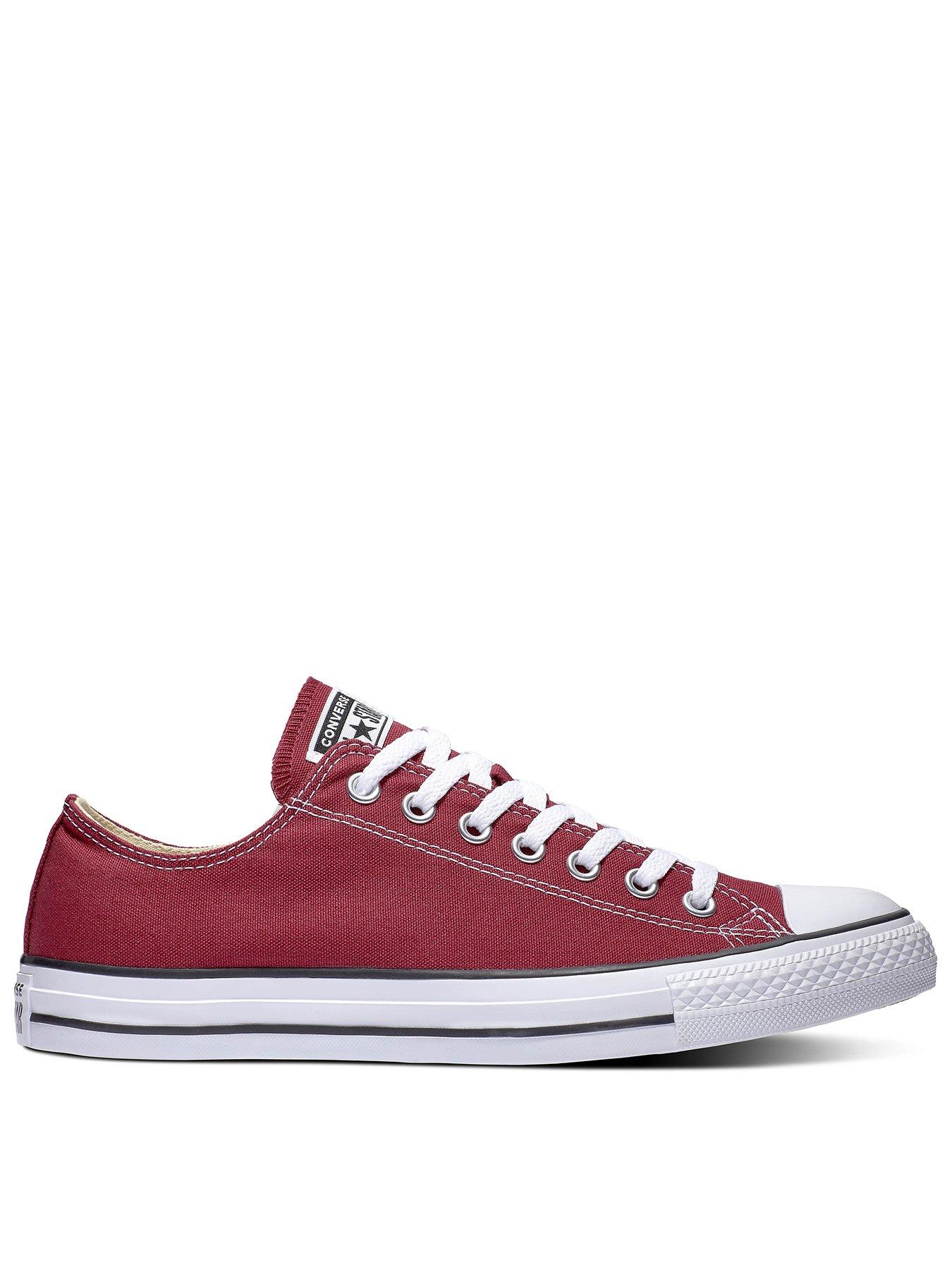 Converse Chuck Taylor All Star Ox - Burgundy/White Very