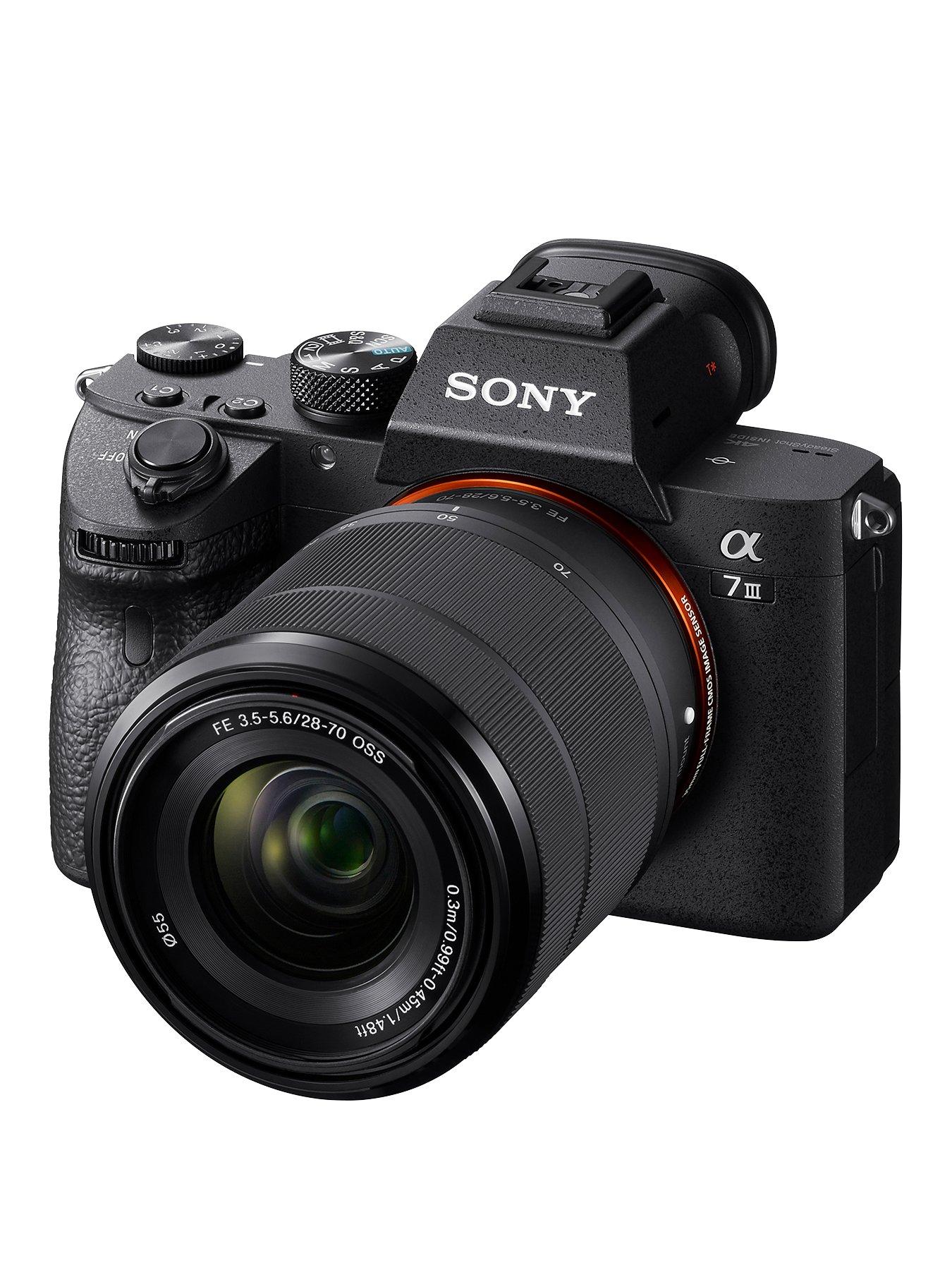 sony-ilce7m3kbcecnbspa7-iii-full-frame-mirrorless-camera-body-28-70mmnbspzoom-lensstillFront