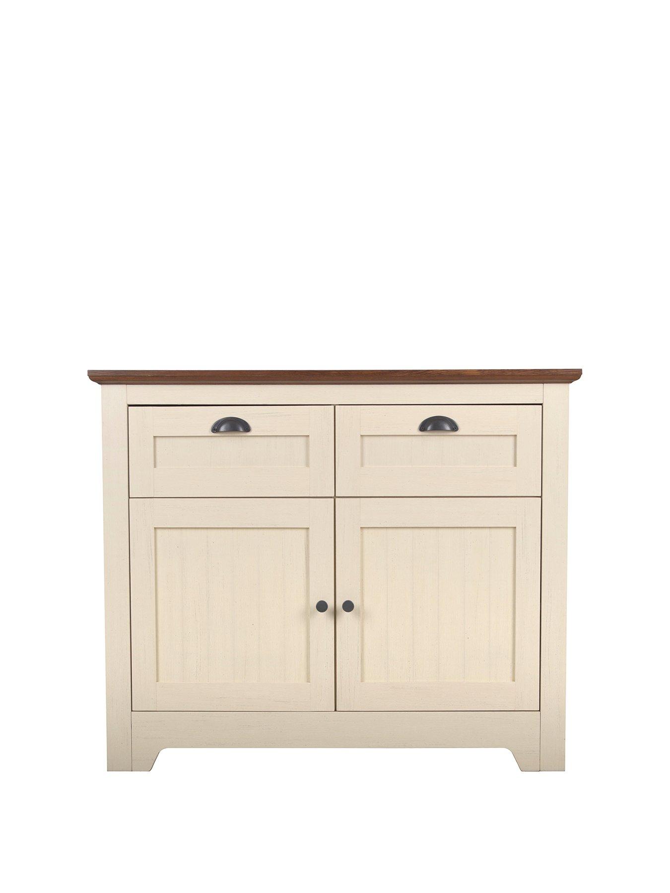 very-home-devon-compact-sideboard-ivorywalnut-effect