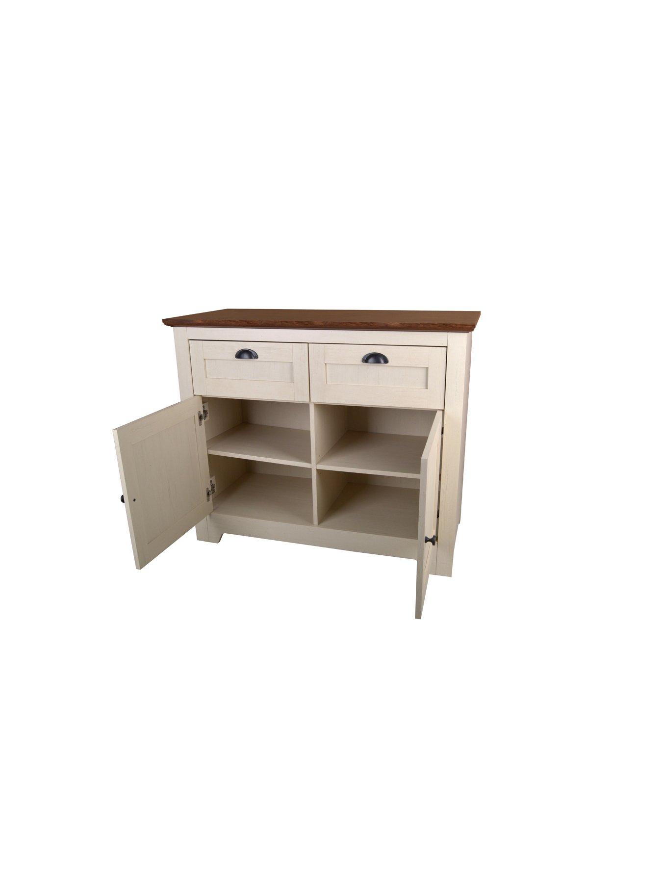 very-home-devon-compact-sideboard-ivorywalnut-effectdetail