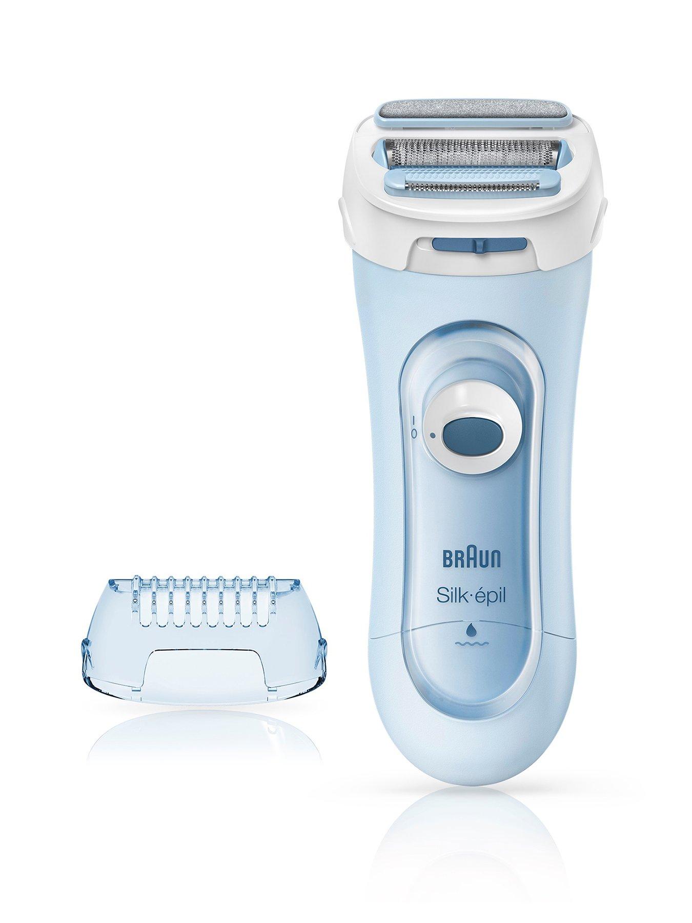 Braun Silk-épil Lady Shaver LS 5-160 Blue - 3-in-1 Wet  &  Dry Electric Shaver
