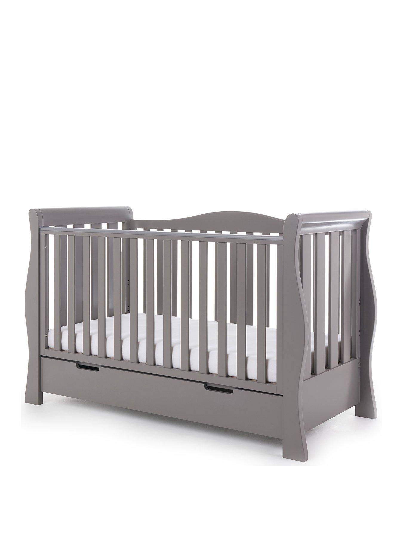 Obaby stamford luxe shop sleigh cot bed