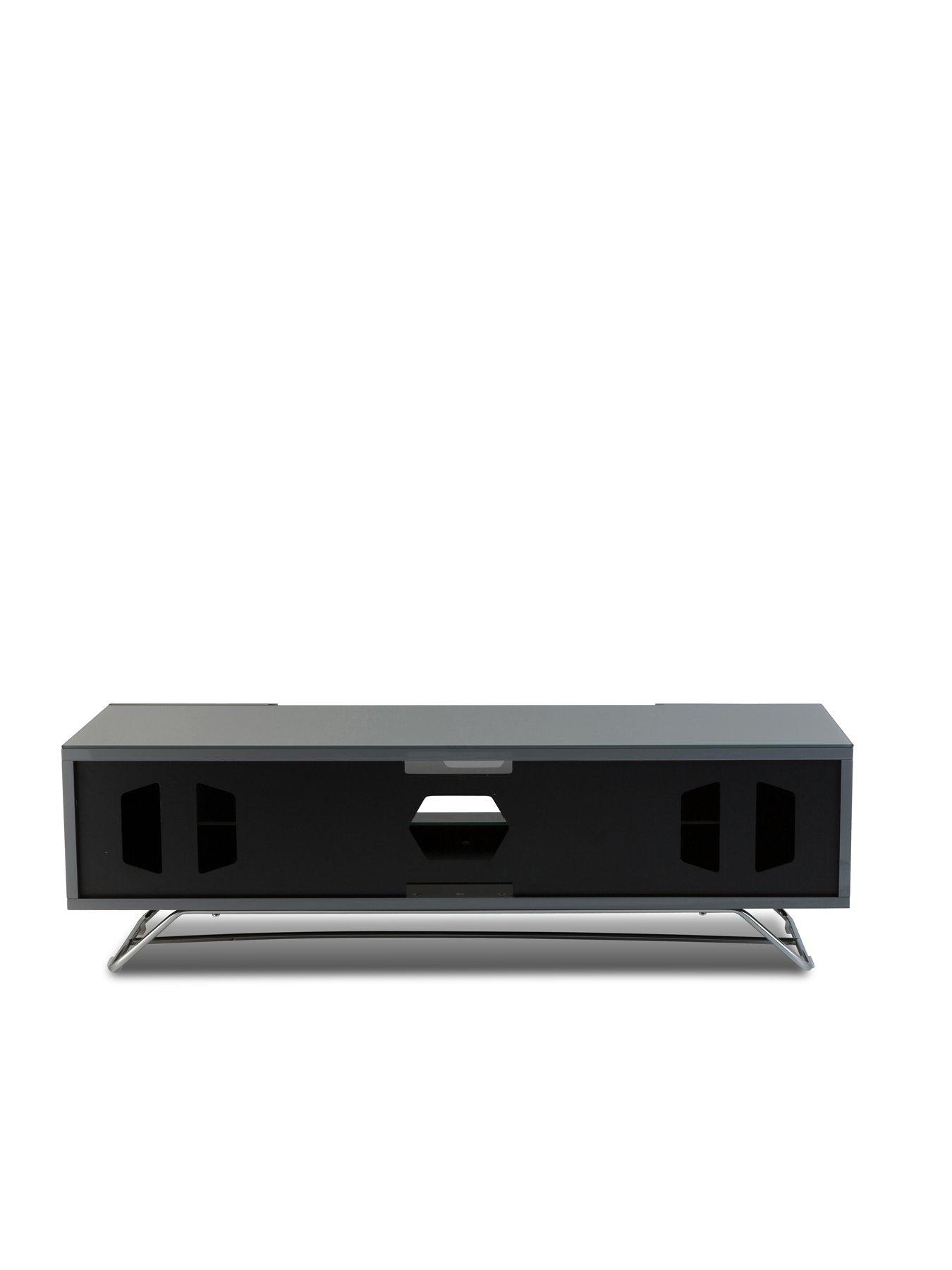 Image 4 of 5 of Alphason Chromium 120 cm TV Unit - Grey - fits up to 55 inch TV&nbsp;