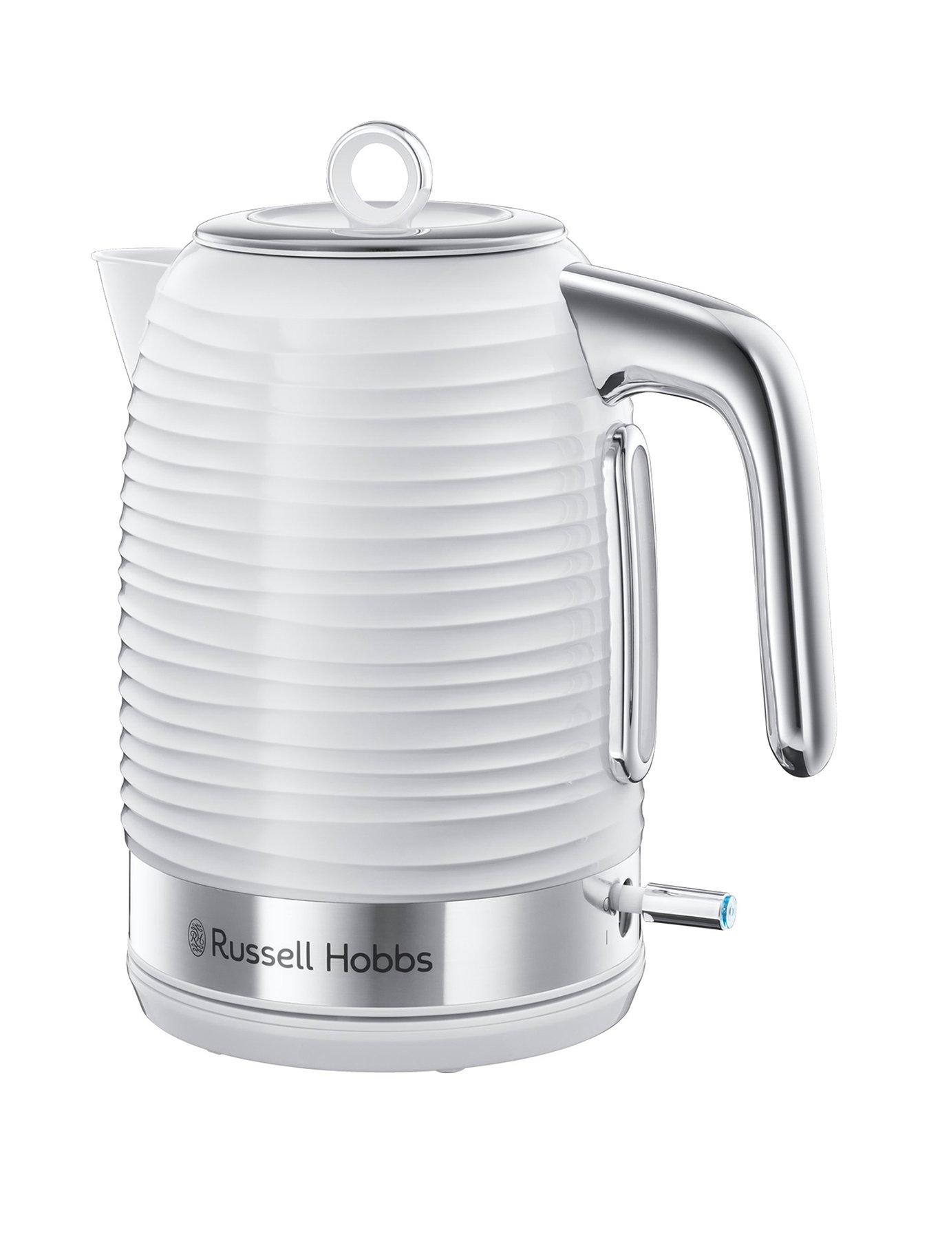 Russell Hobbs Honeycomb Textured Kettle 26050 - White