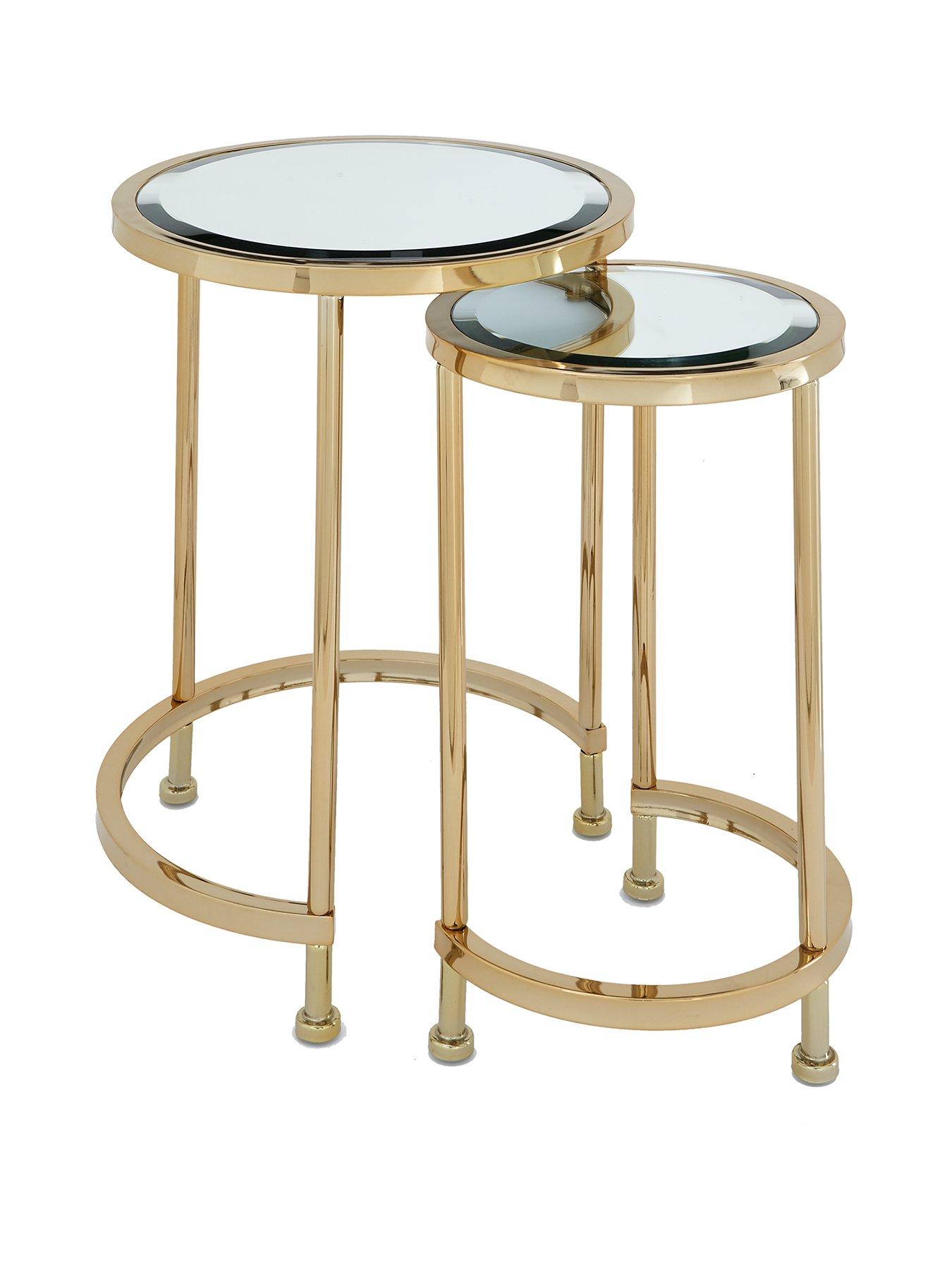 Image 2 of 5 of The Very Collection Aruba Nest of Lamp Tables