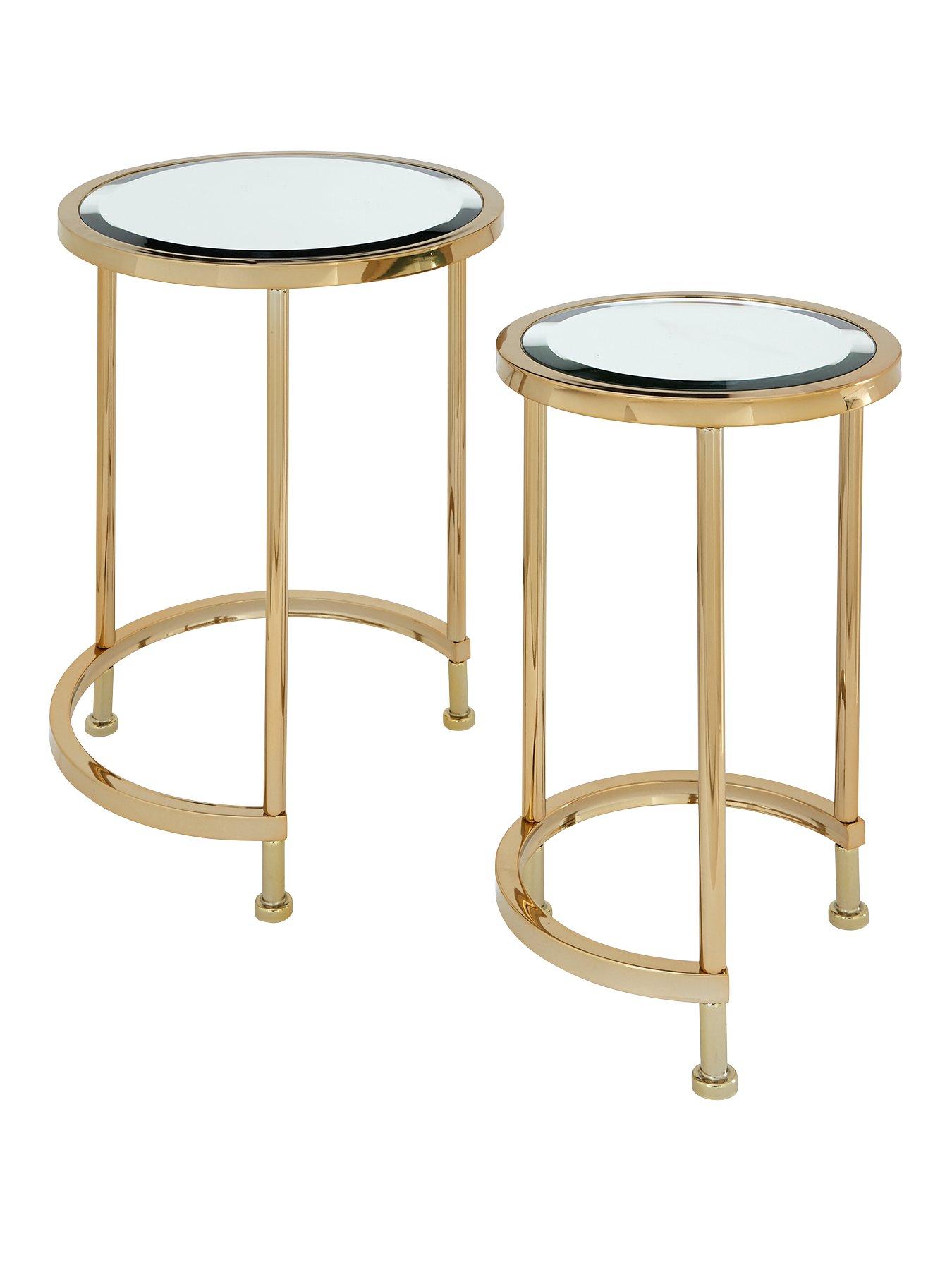 Image 3 of 5 of The Very Collection Aruba Nest of Lamp Tables