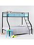 domino-metal-trio-bunk-bed-with-optional-mattresses-fitted-with-a-ladder-and-guard-rail-on-the-top-bunkstillFront