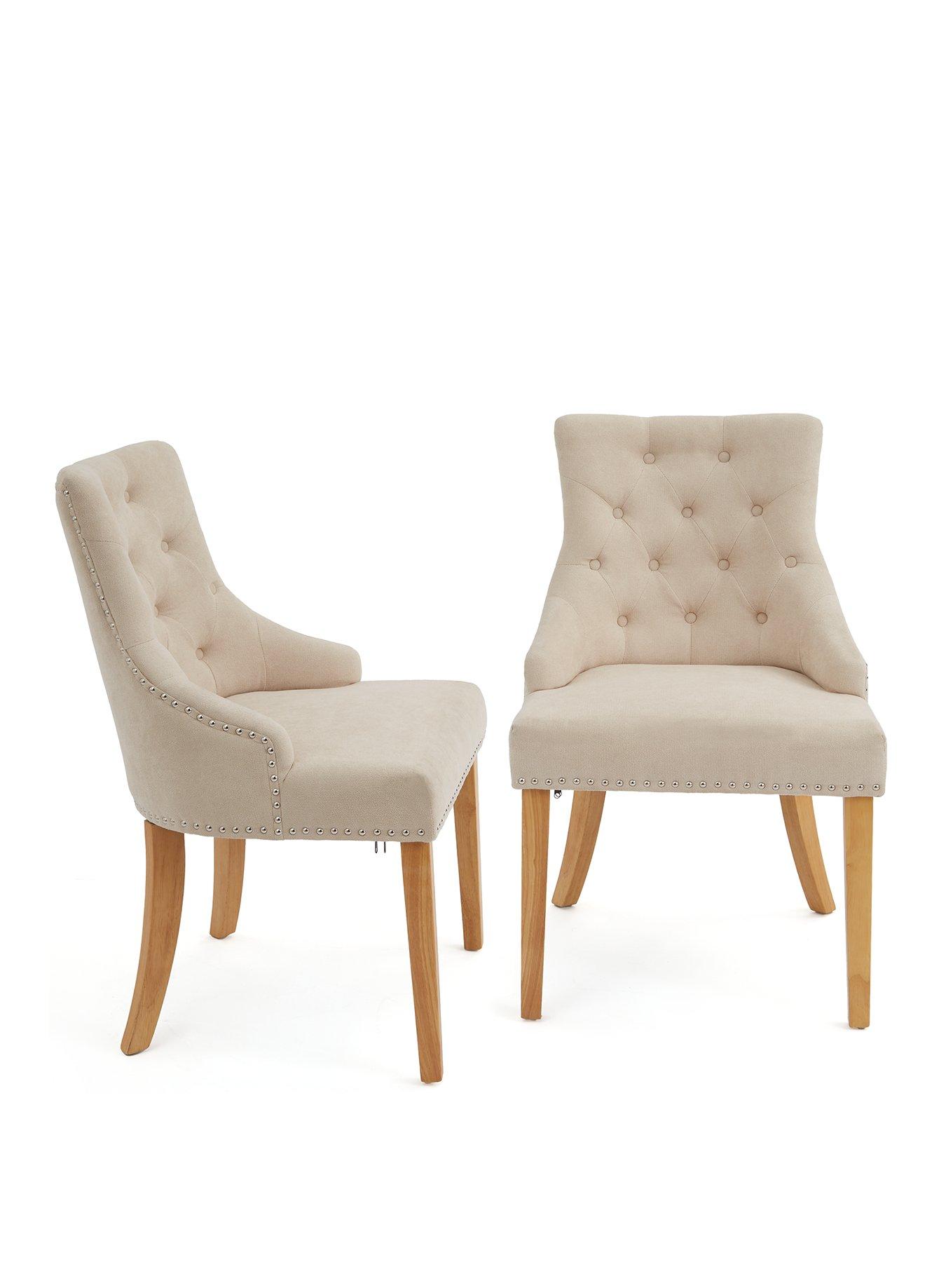 Image 2 of 7 of Very Home Pair of Warwick Fabric Dining Chairs&nbsp;- FSC&reg; Certified