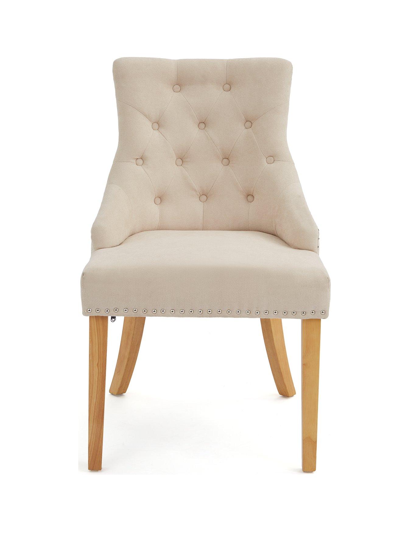 Image 3 of 7 of Very Home Pair of Warwick Fabric Dining Chairs&nbsp;- FSC&reg; Certified