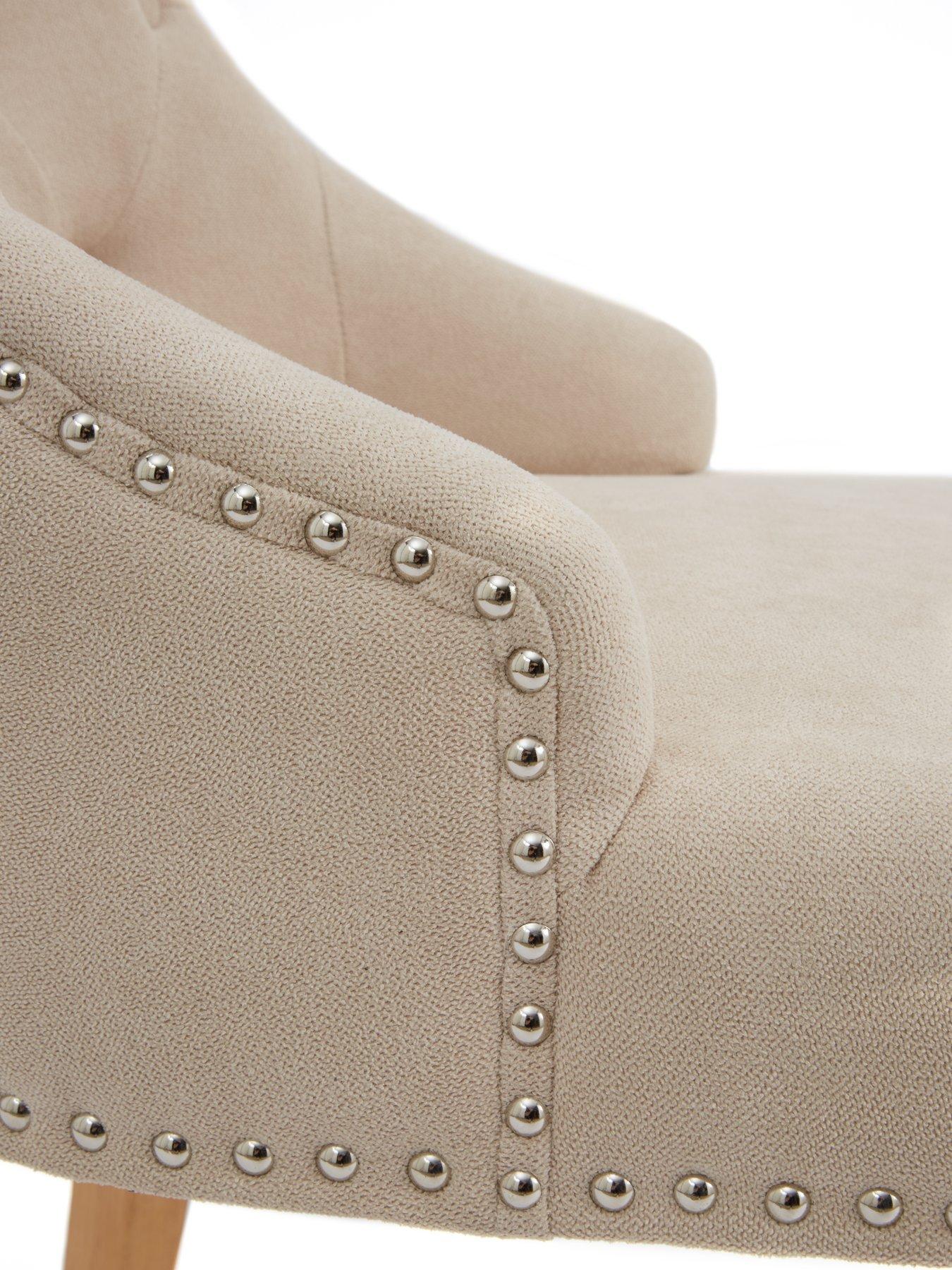 Image 6 of 7 of Very Home Pair of Warwick Fabric Dining Chairs&nbsp;- FSC&reg; Certified