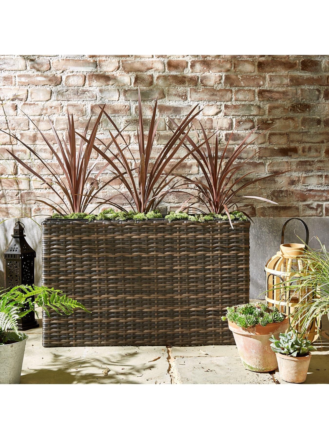 very-home-trough-shaped-rattan-planter