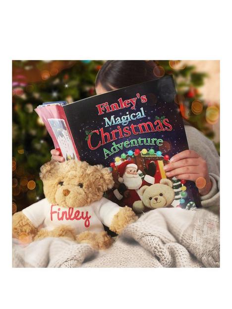 personalised-magical-christmas-book-and-bear-gift-set