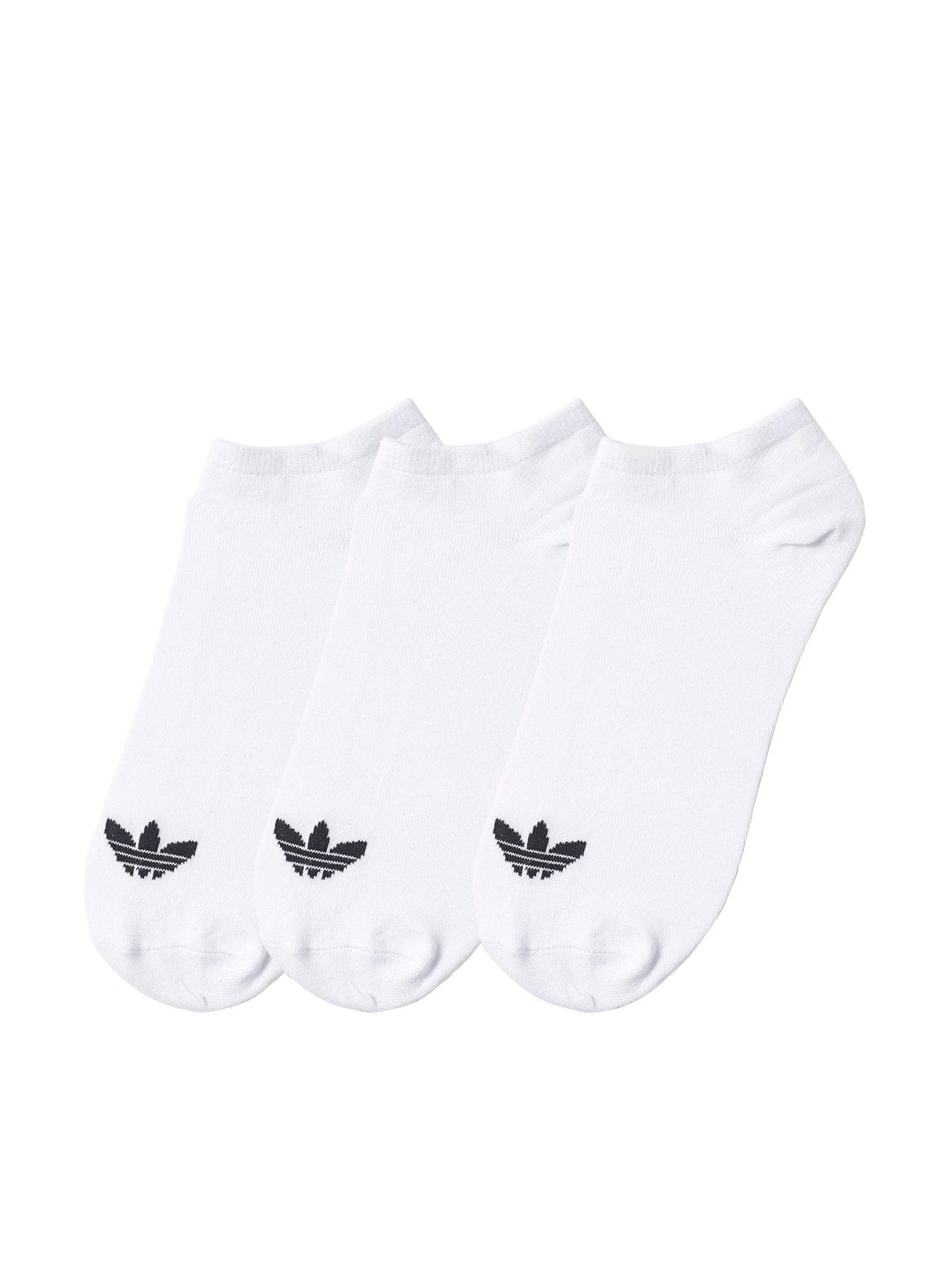 adidas-originals-unisex-3-pack-trefoil-liner-socks-white