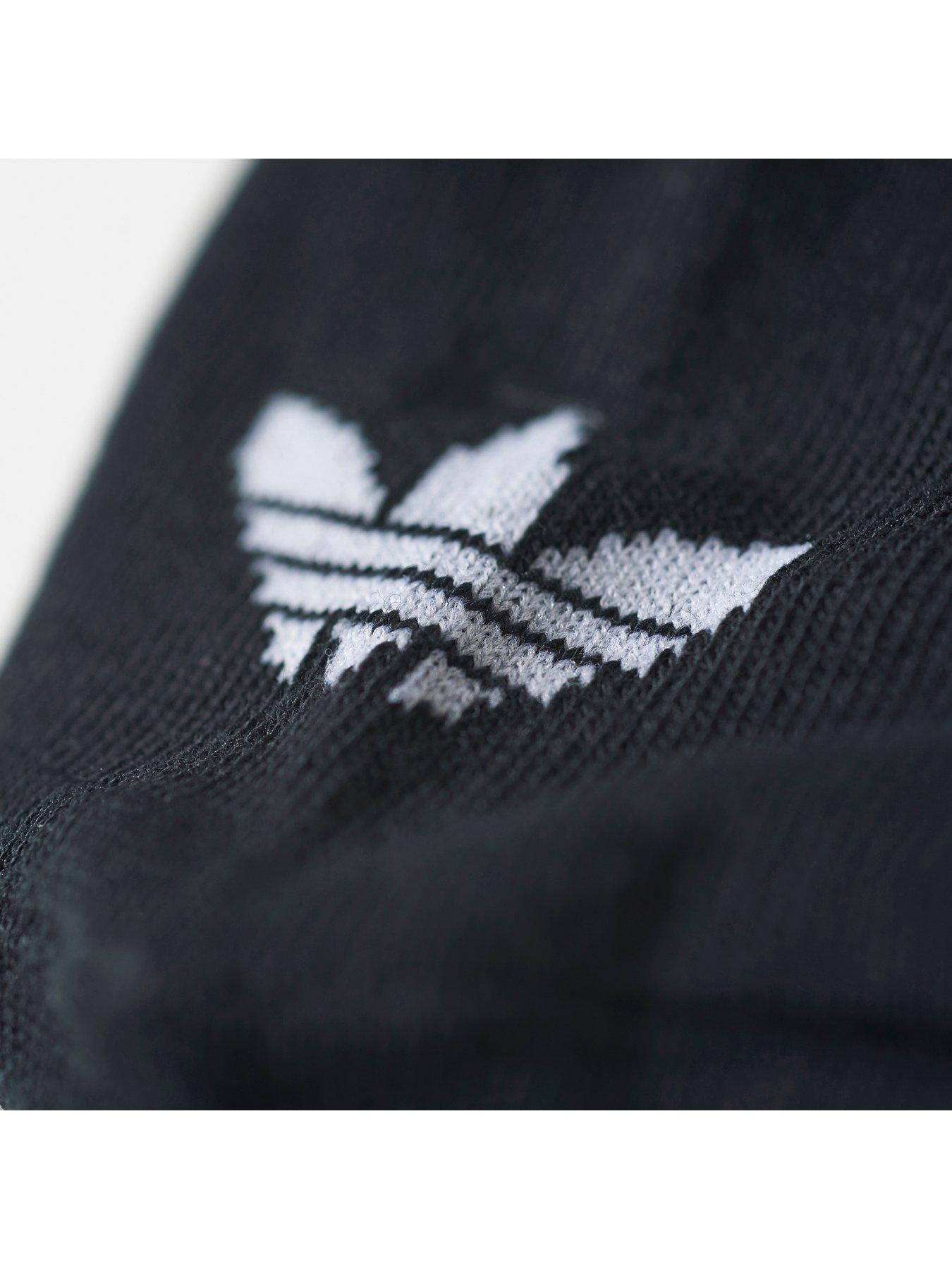 adidas-originals-unisex-3-pack-trefoil-liner-socks-blackback