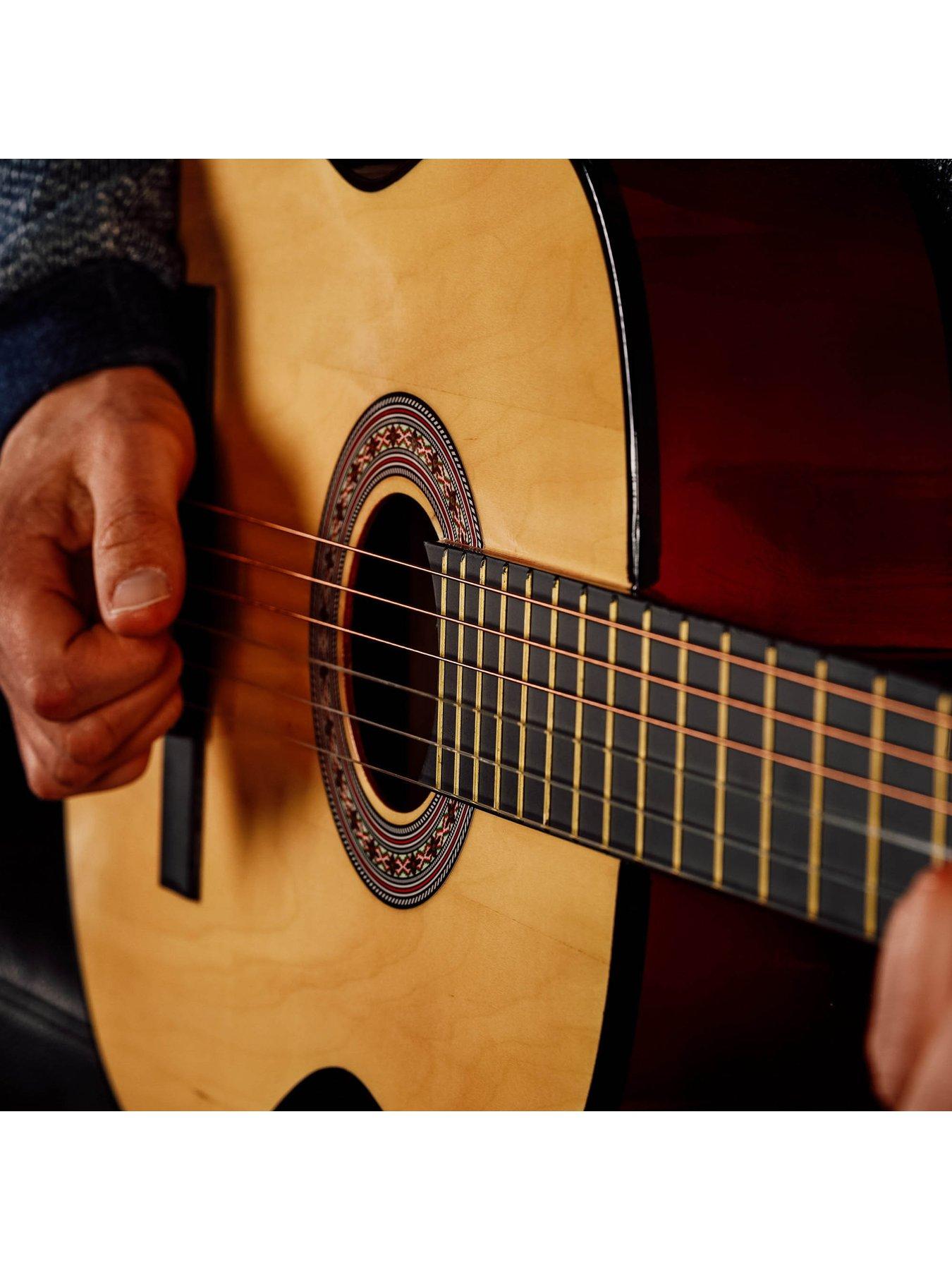 Image 6 of 6 of 3rd Avenue Full Size 4/4 Classical Guitar Beginner Bundle - 6 Months FREE Lessons - Natural