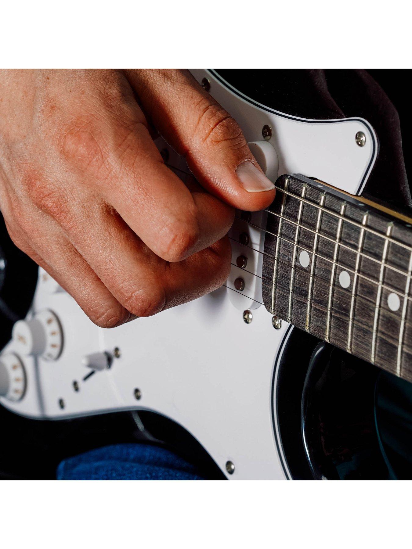 Image 6 of 6 of Rocket 3rd Avenue Full Size 4/4 Electric Guitar Ultimate Kit with Amp - 6 Months FREE Lessons - Black