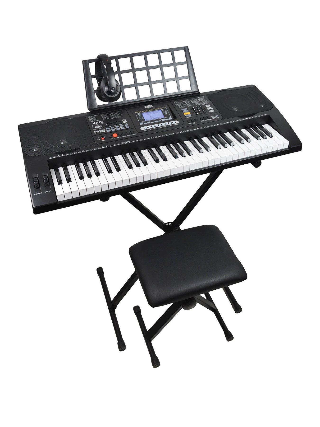 Image 1 of 7 of Axus Digital AXP2 Portable Keyboard Pack with Free Online Music Lessons