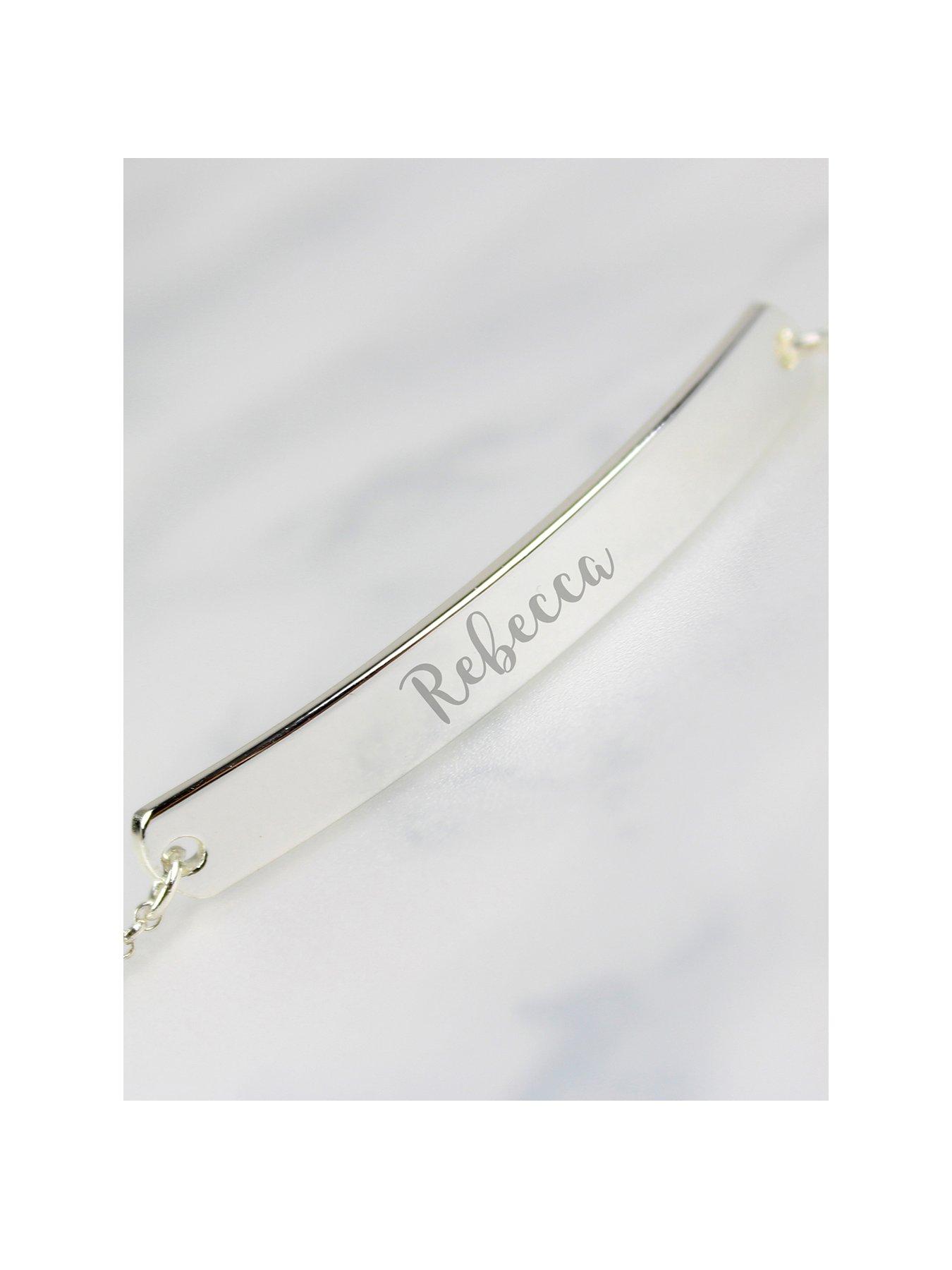 the-personalised-memento-company-personalised-rose-goldsilver-tone-id-bracelet