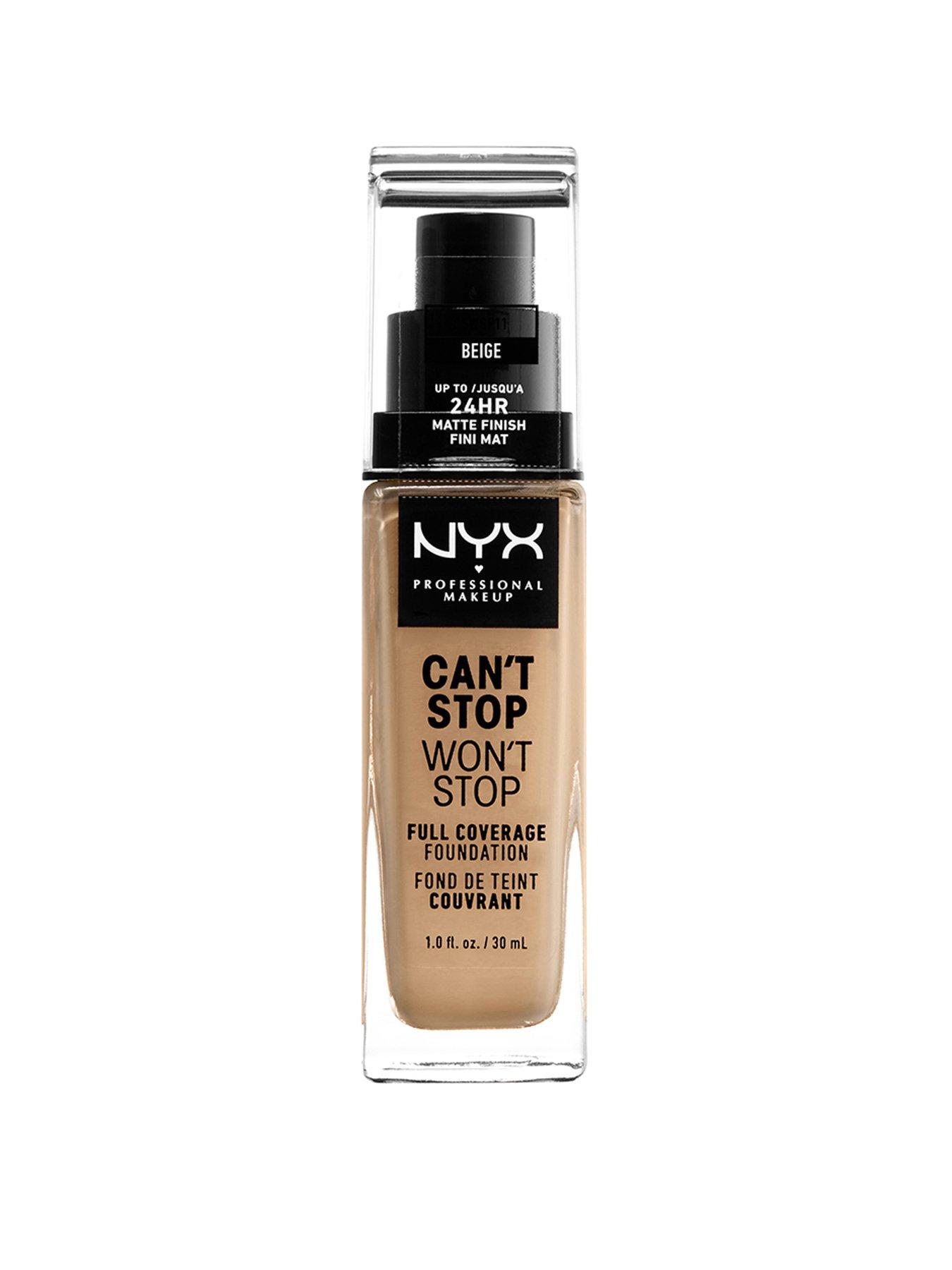 NYX PROFESSIONAL MAKEUP Can't Stop Won't Stop 24 Hour Foundation
