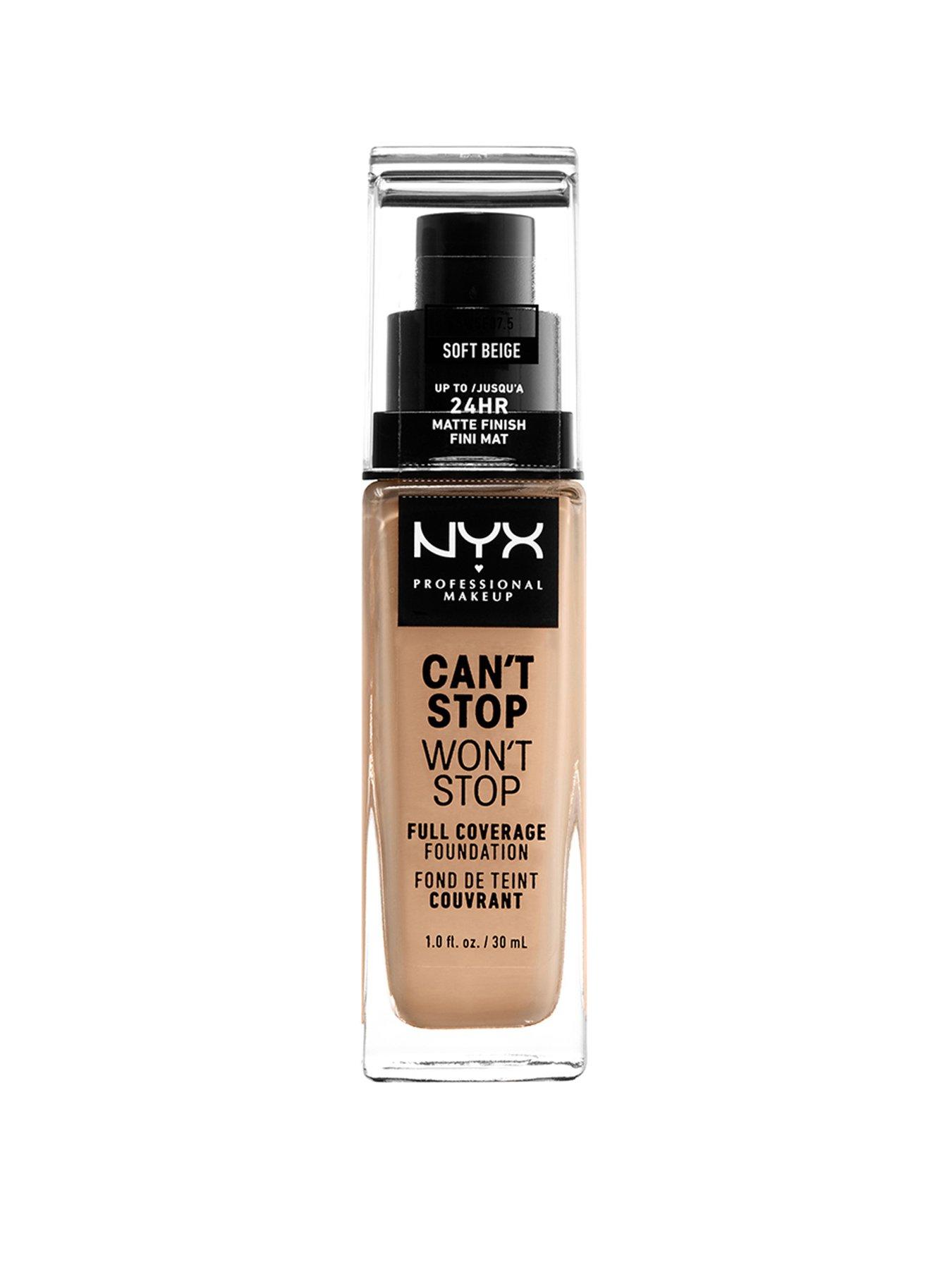 Image 1 of 3 of NYX PROFESSIONAL MAKEUP Can't Stop Won't Stop 24 Hour Foundation