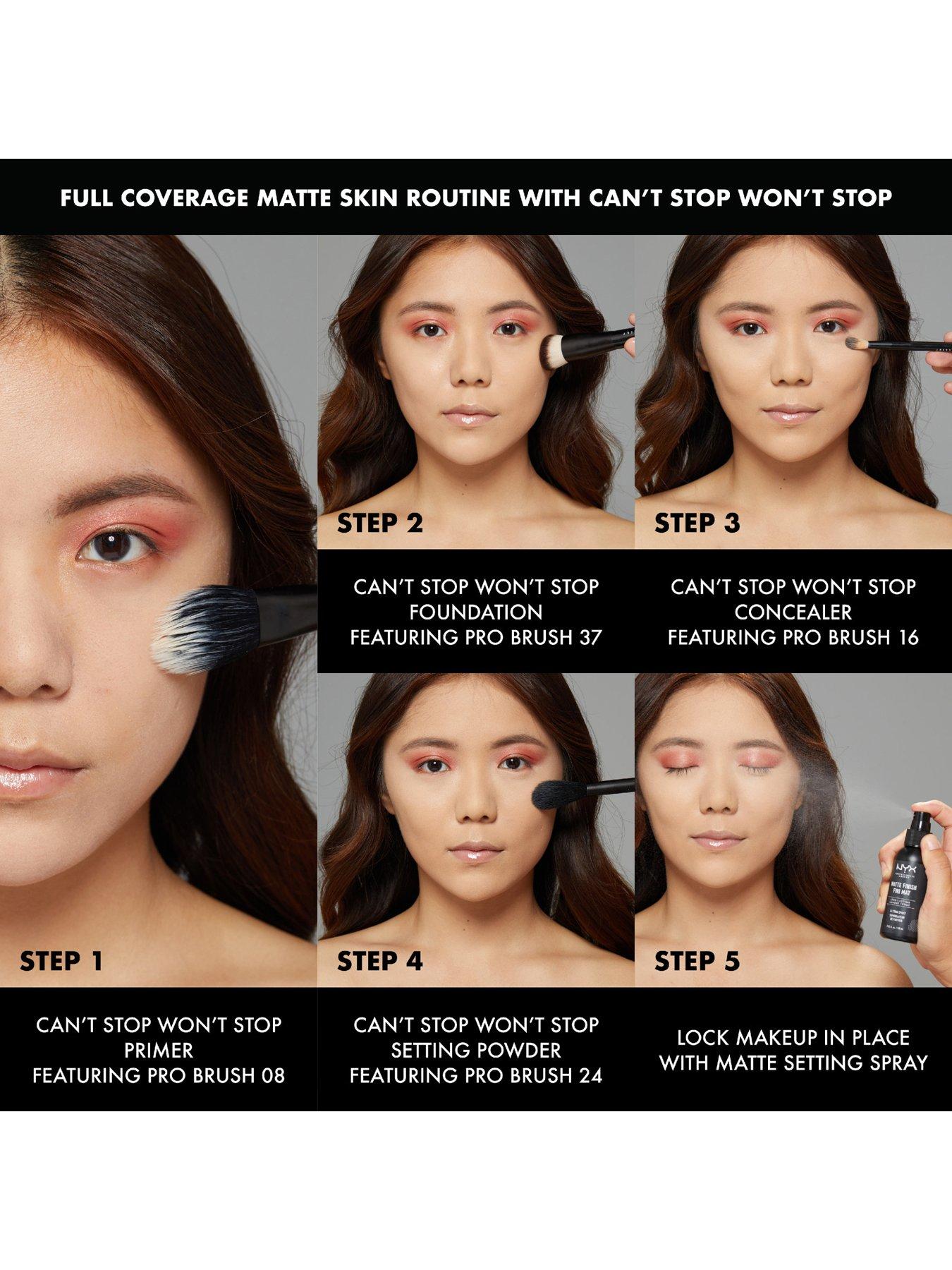 Image 2 of 3 of NYX PROFESSIONAL MAKEUP Can't Stop Won't Stop 24 Hour Foundation
