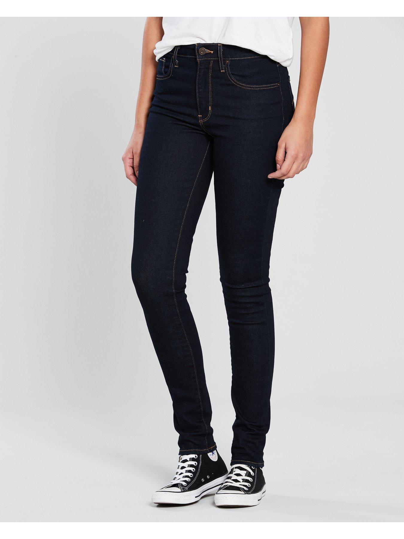 721™ High Rise Skinny Jeans (plus Size) - Black