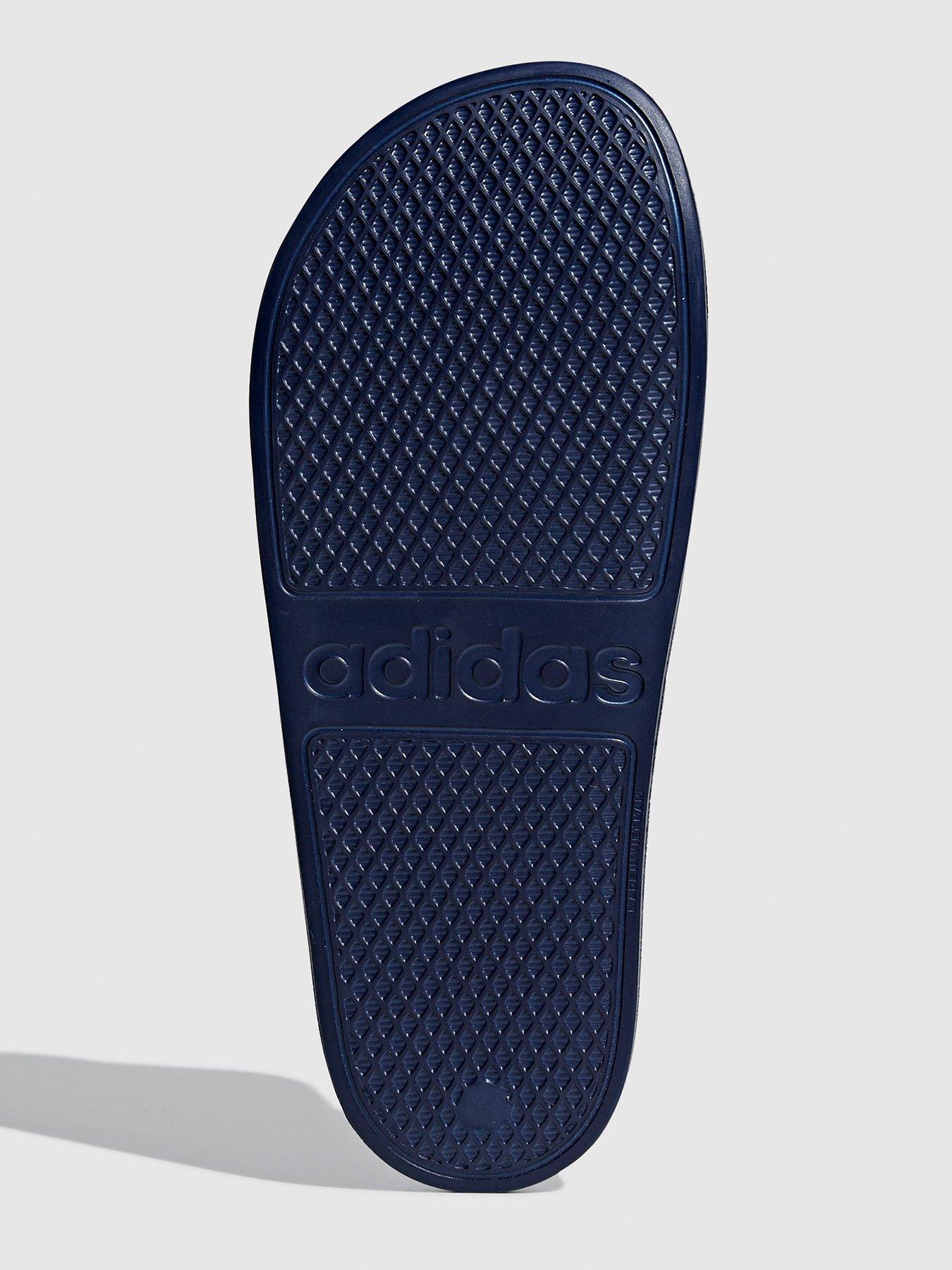 Image 5 of 5 of adidas Sportswear Mens Adilette Aqua Sliders - Blue/White