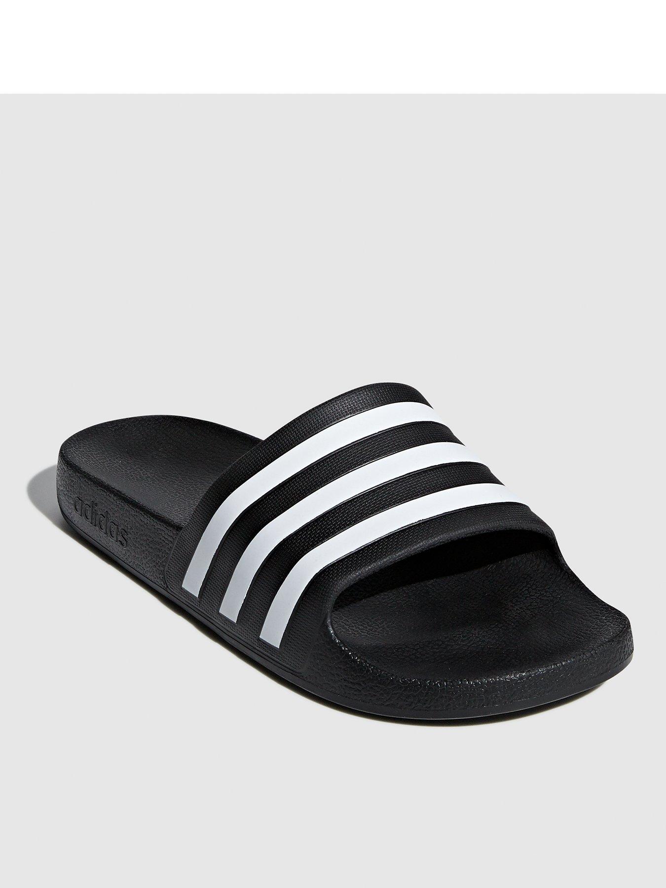 Mens white adidas clearance slides