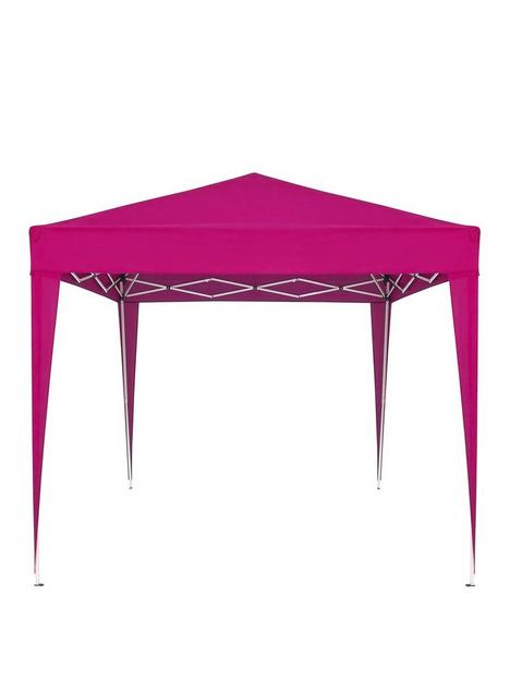 everyday-large-pop-up-gazebo-25m-x-25m-pink-sturdy-metal-frame-with-carry-bag