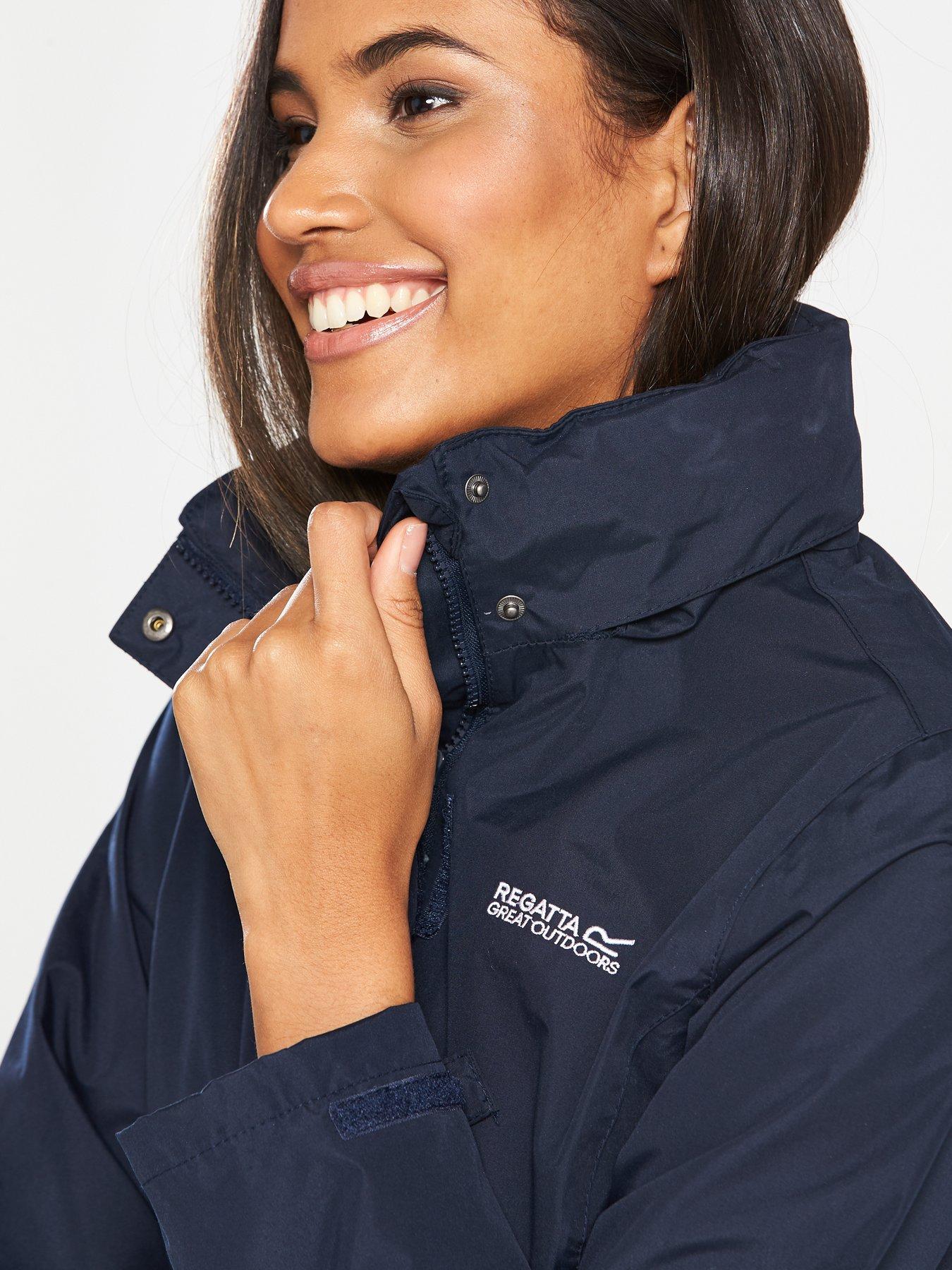Image 4 of 4 of Regatta Daysha Waterproof Jacket - Navy