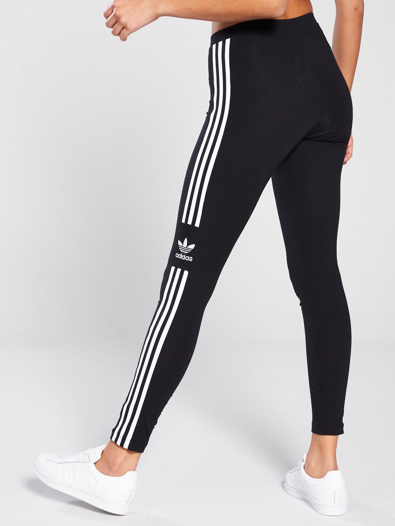 Adidas trefoil 3 stripe leggings online