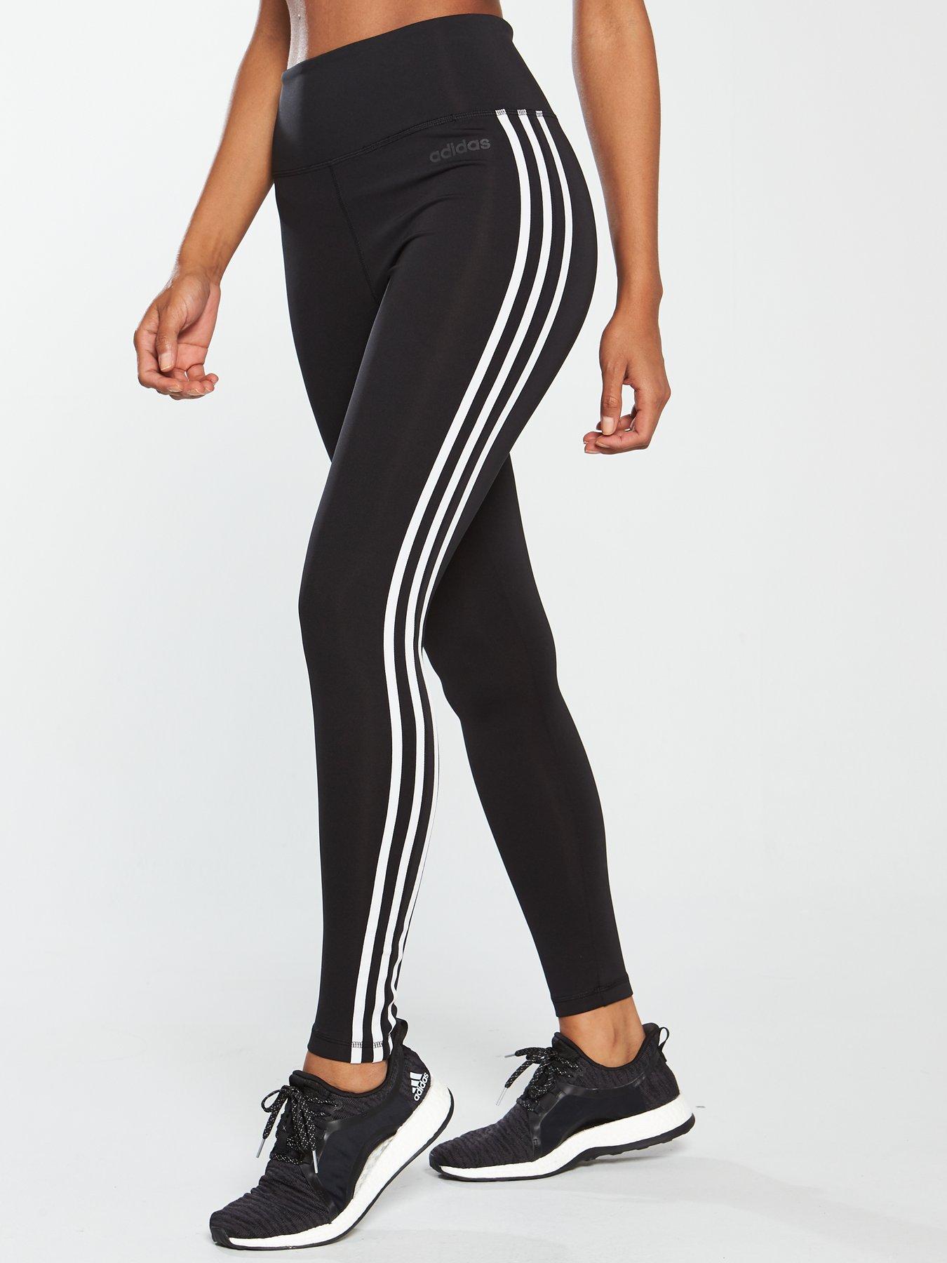 D2m three stripes long tights sale