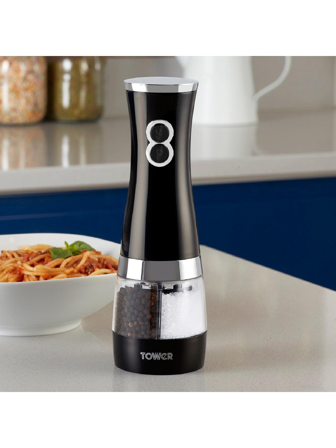 tower-duo-electric-salt-and-pepper-mill-ndash-blackstillFront