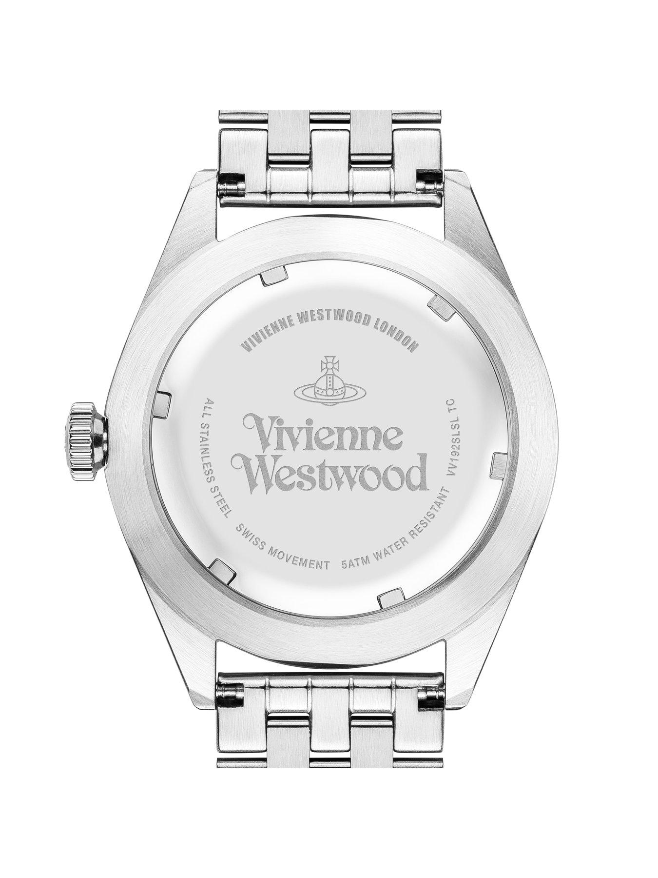 Image 3 of 3 of Vivienne Westwood Vivienne Westwood Conduit Silver Logo Dial Stainless Steel Bracelet Mens Watch