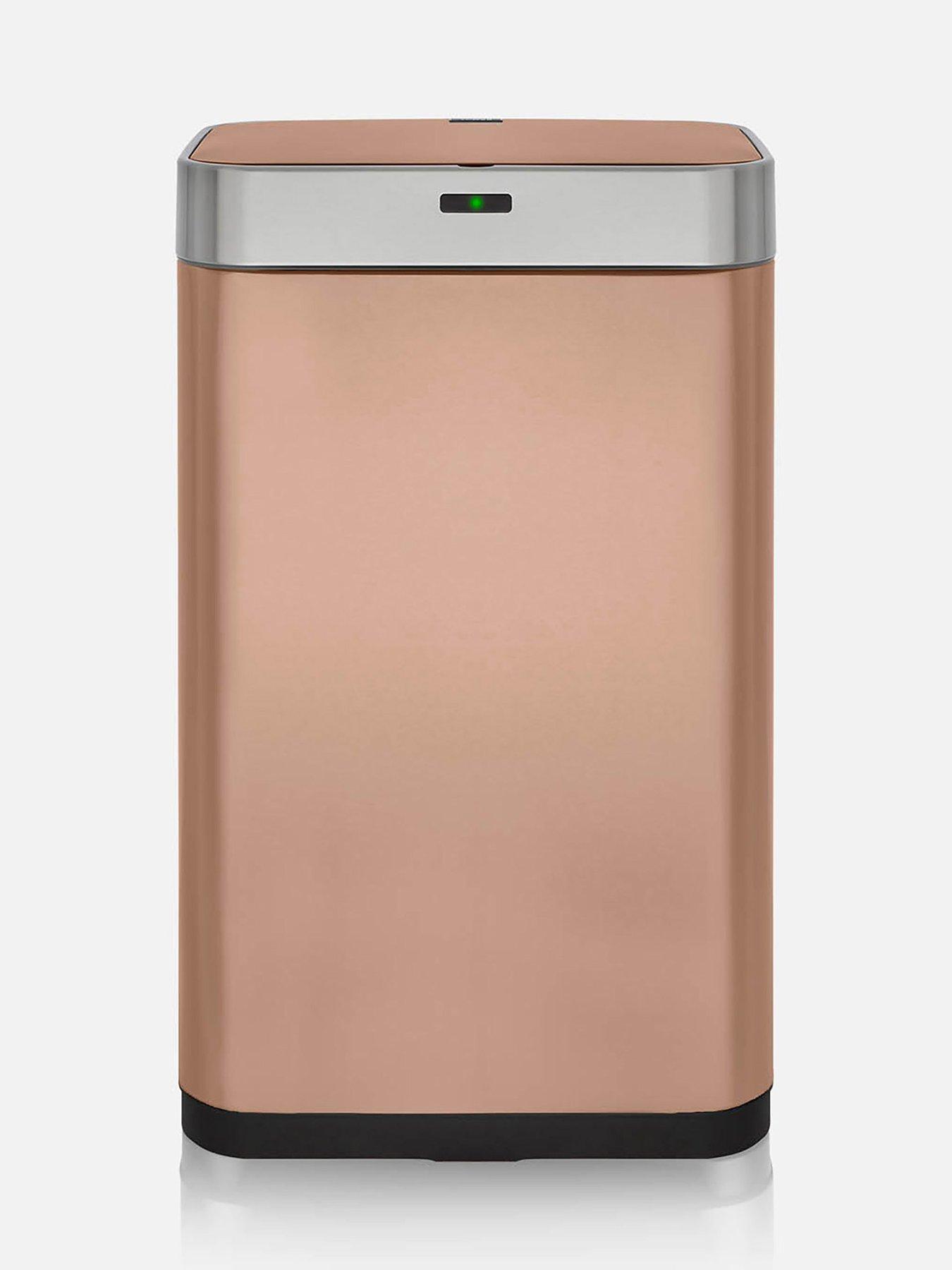 tower-nbsp75-litre-rectangular-sensor-bin-ndash-copperstillFront