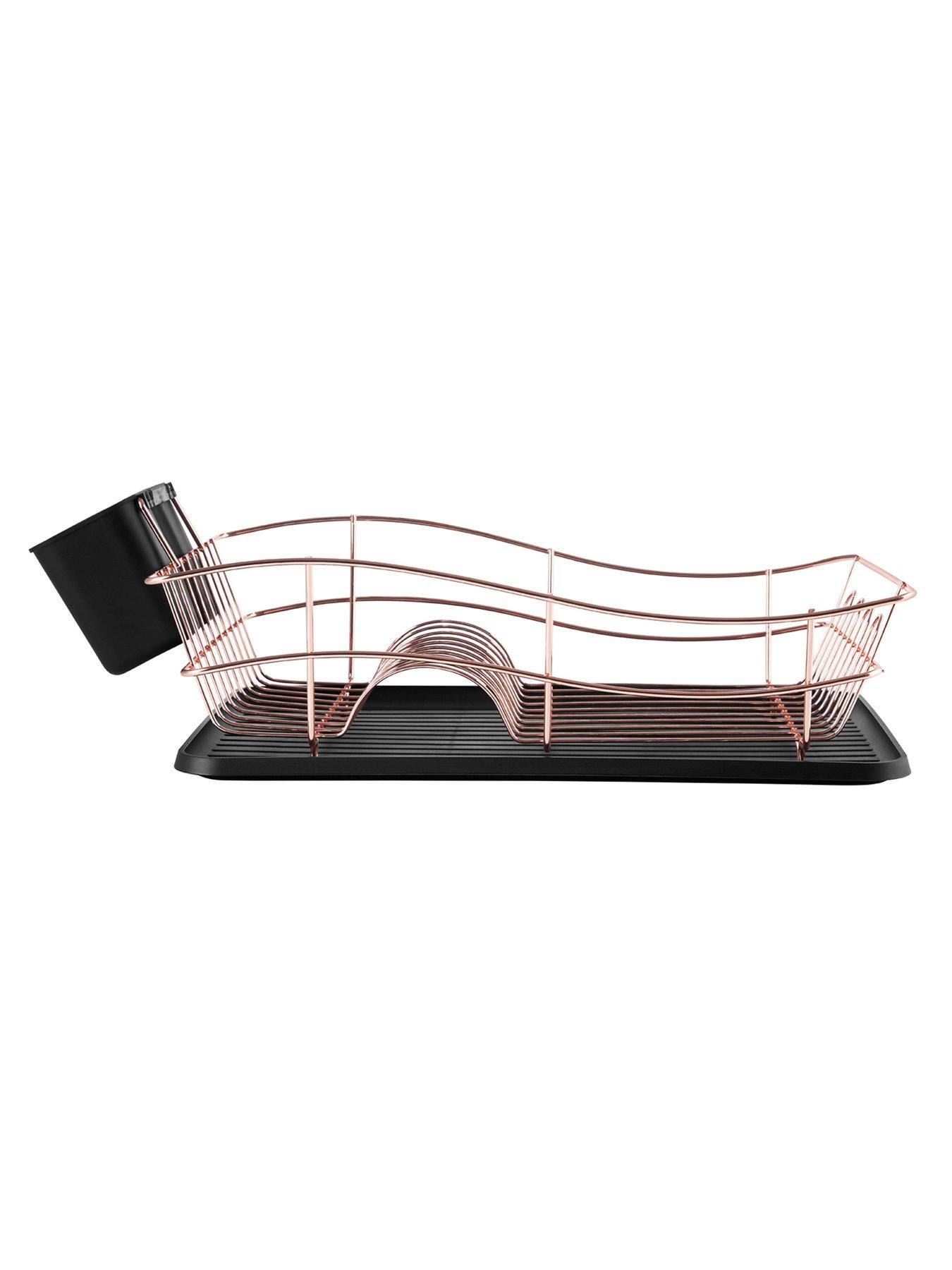 tower-dish-rack-with-rose-gold-trayback