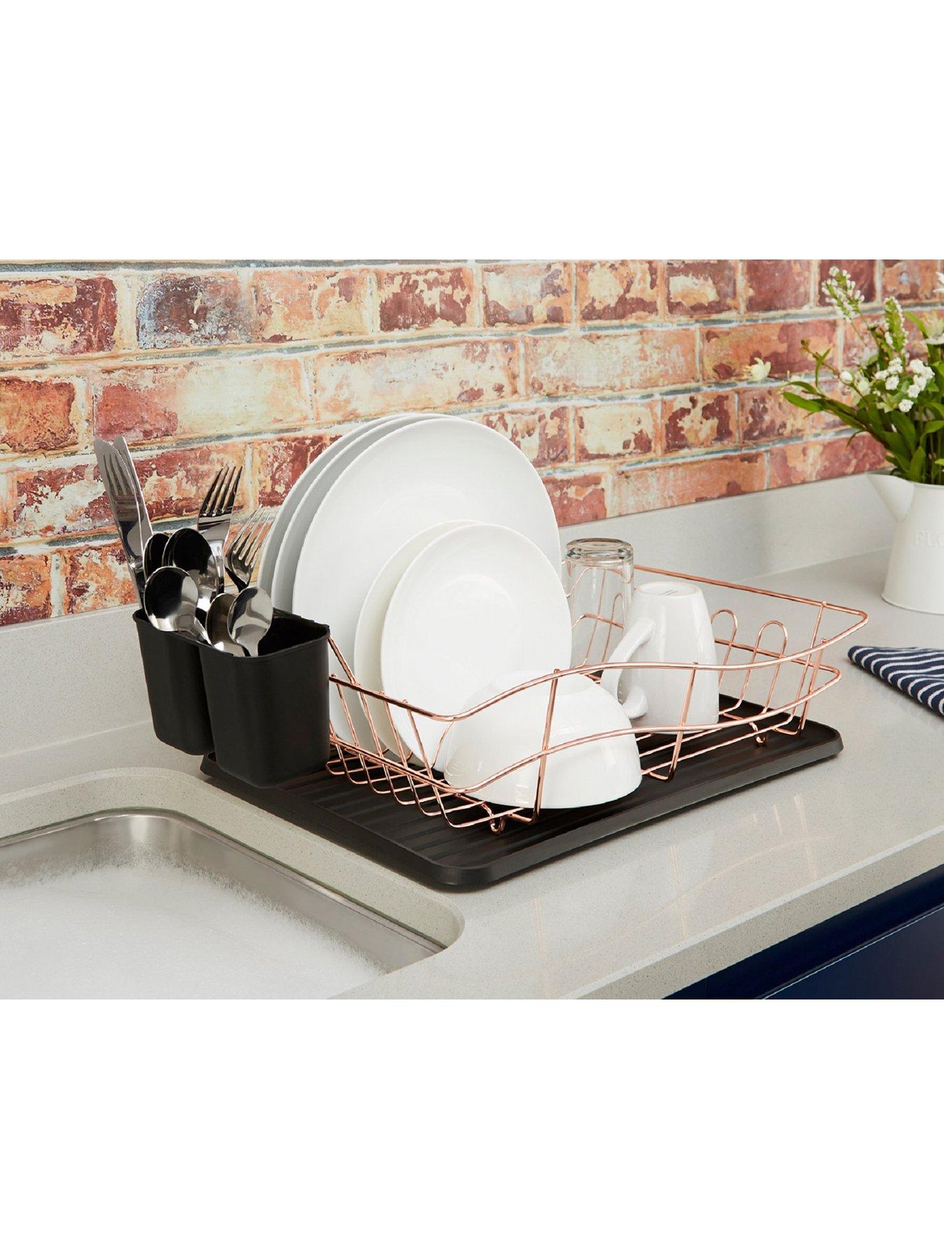 tower-dish-rack-with-rose-gold-traydetail