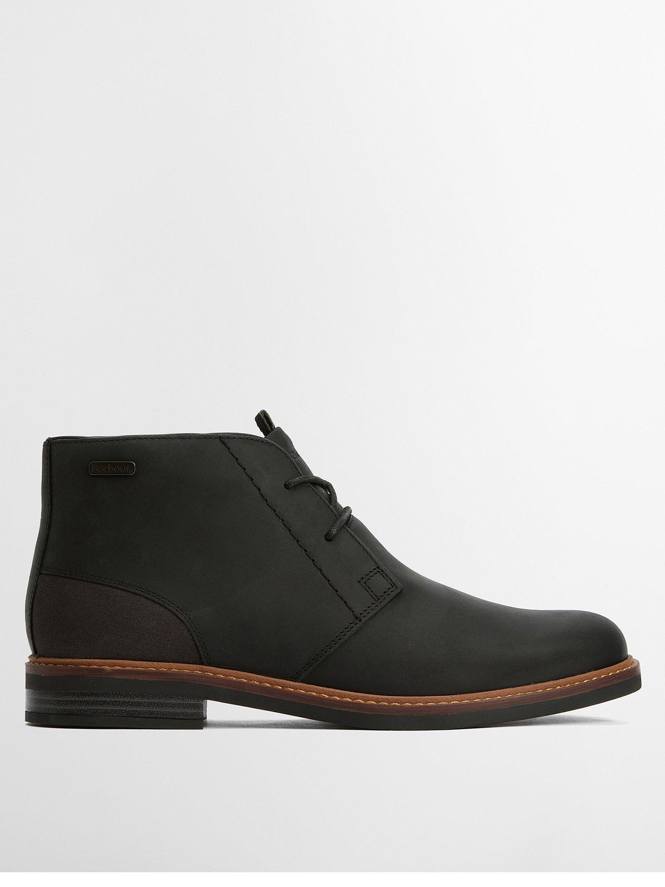 Image 1 of 6 of Barbour Readhead Lace-Up Boot - Black