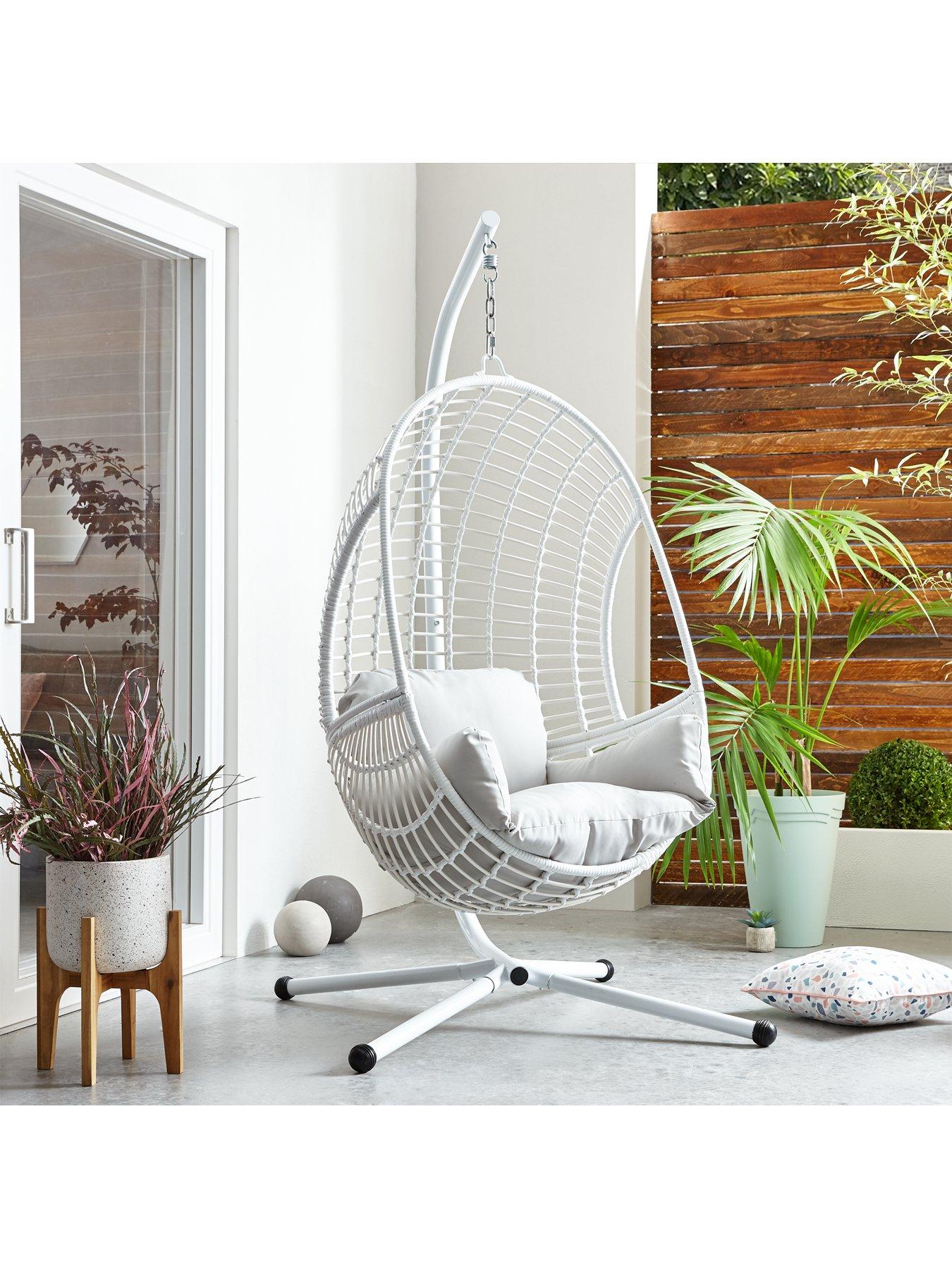 Image of Very Home Portofino Hanging Egg Chair