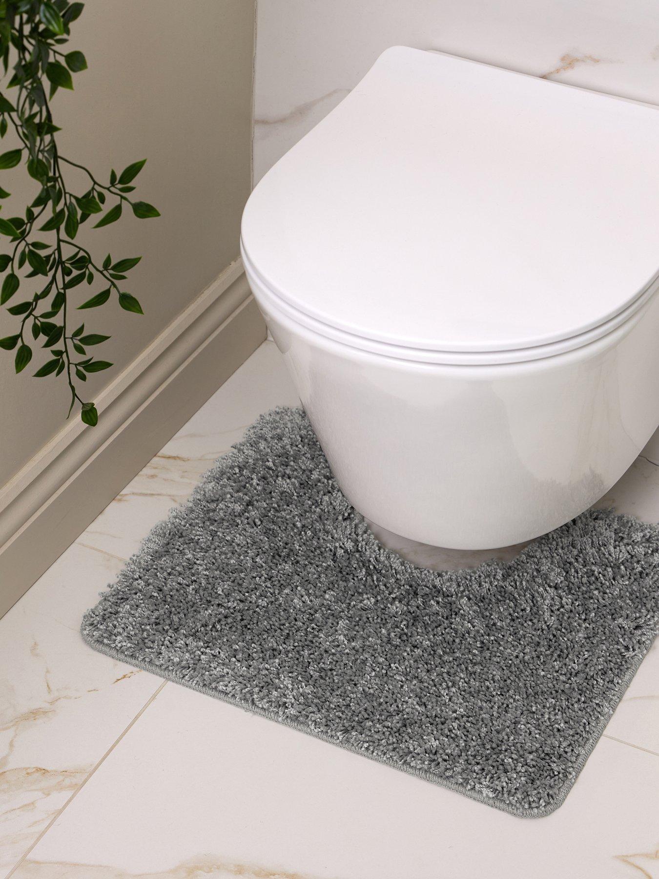 Very Home Easy Care Stain Resistant Pedestal Bath Mat