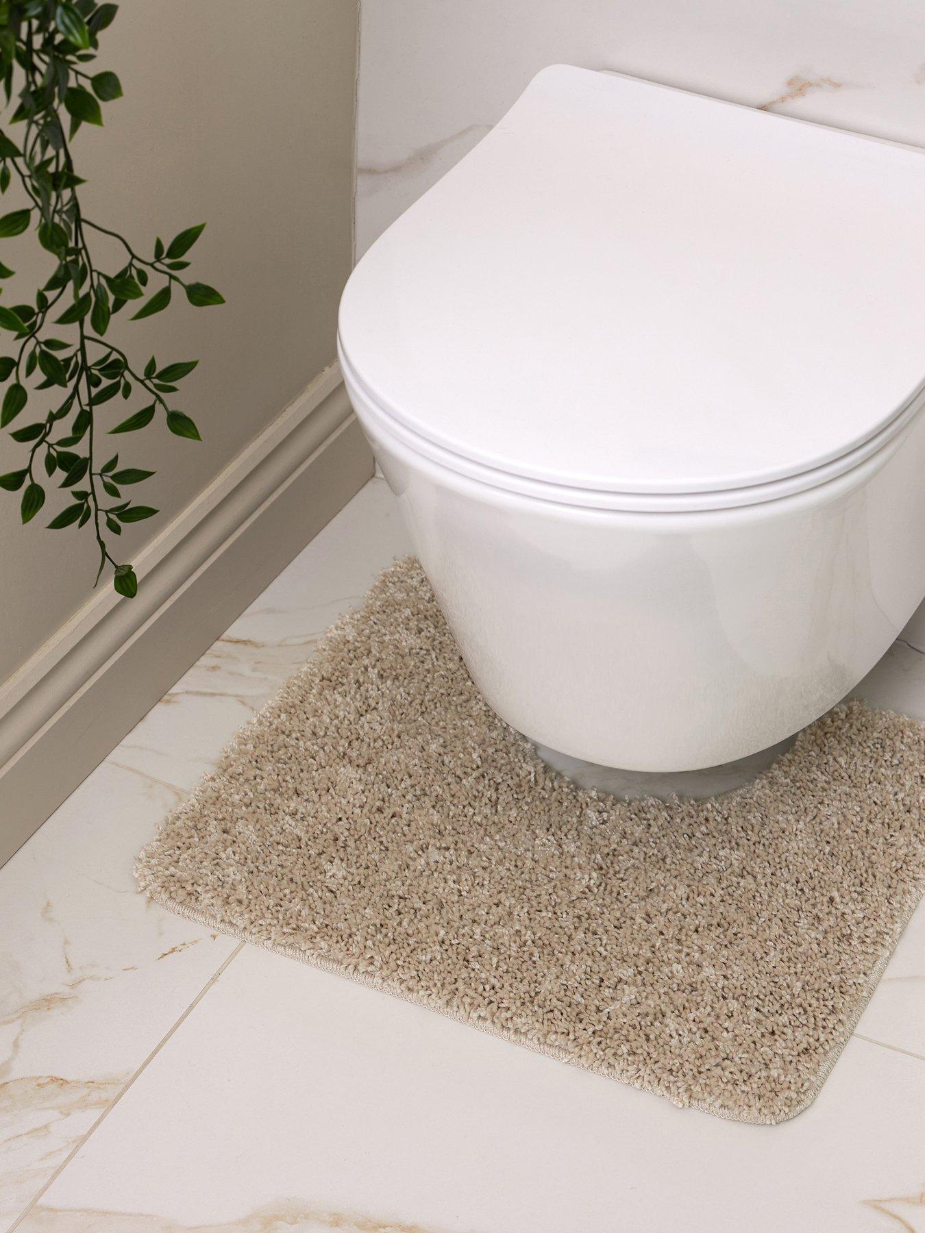 Very Home Easy Care Stain Resistant Pedestal Bath Mat