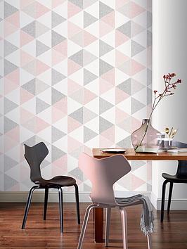 arthouse-nbspscandi-triangle-wallpaper-ndash-pink
