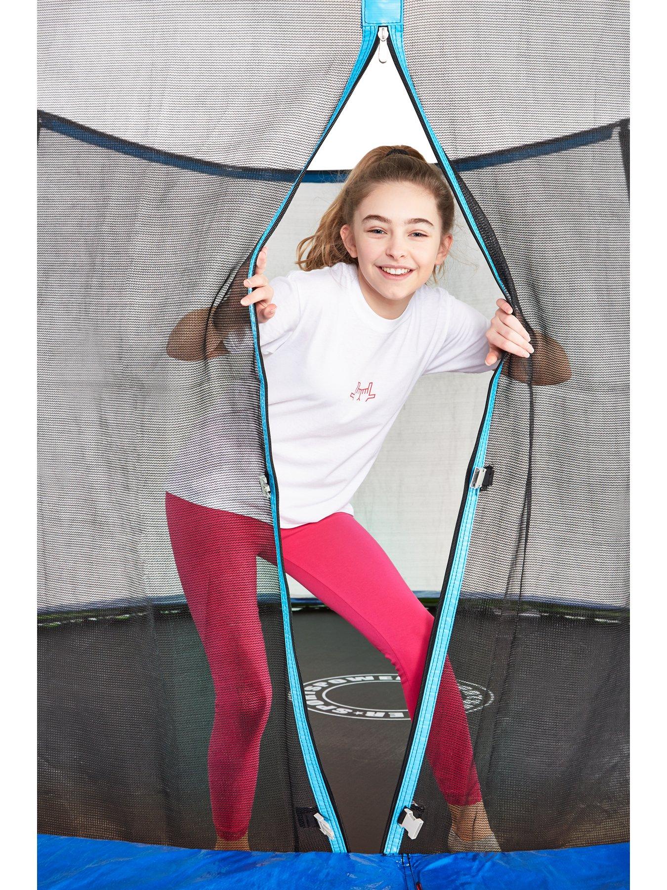 sportspower-12ft-trampoline-with-easi-store-folding-safety-enclosure-reversable-flip-pad-and-ladderdetail