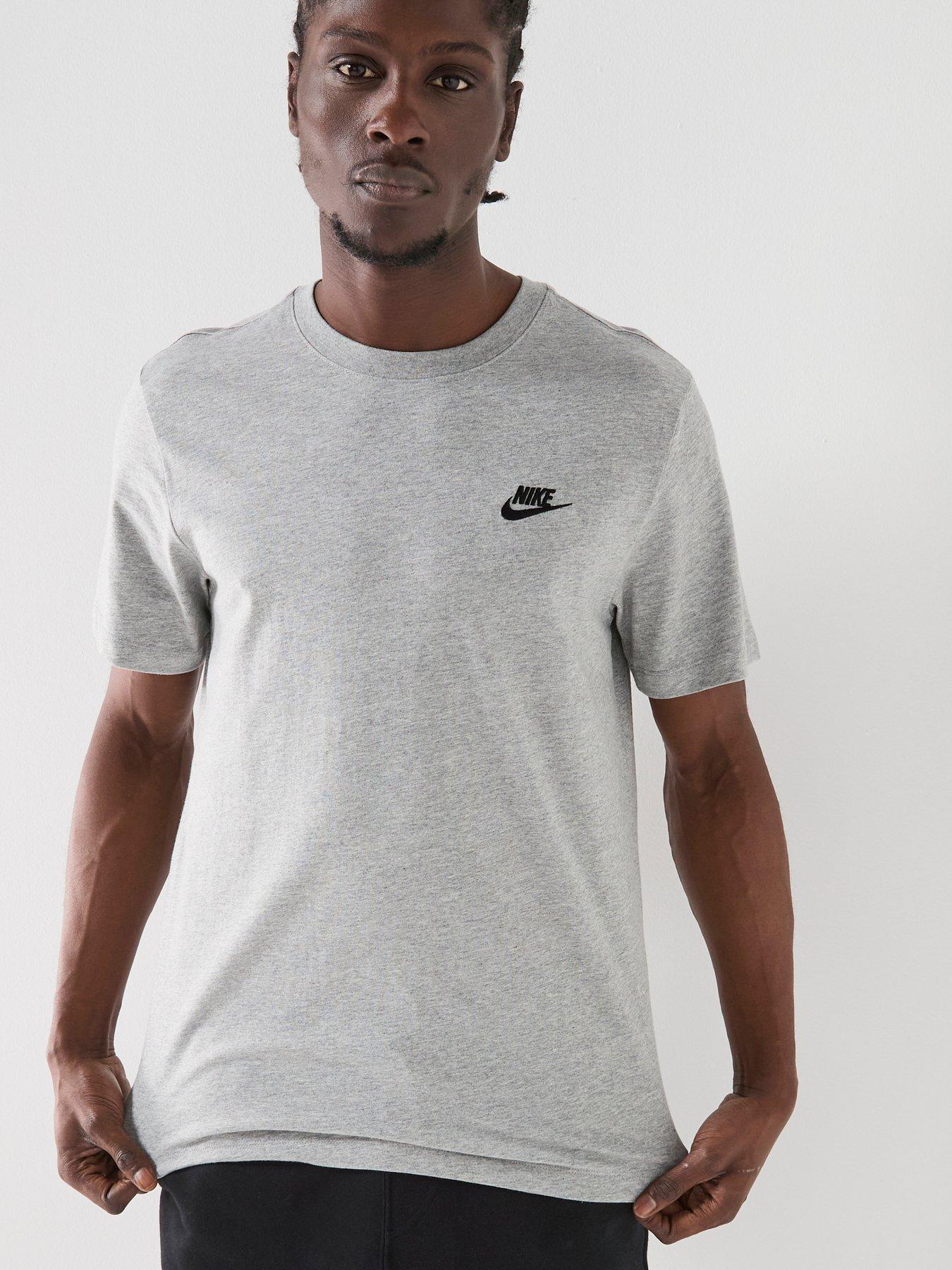 Nike Sportswear Club T-Shirt - Dark Grey Heather