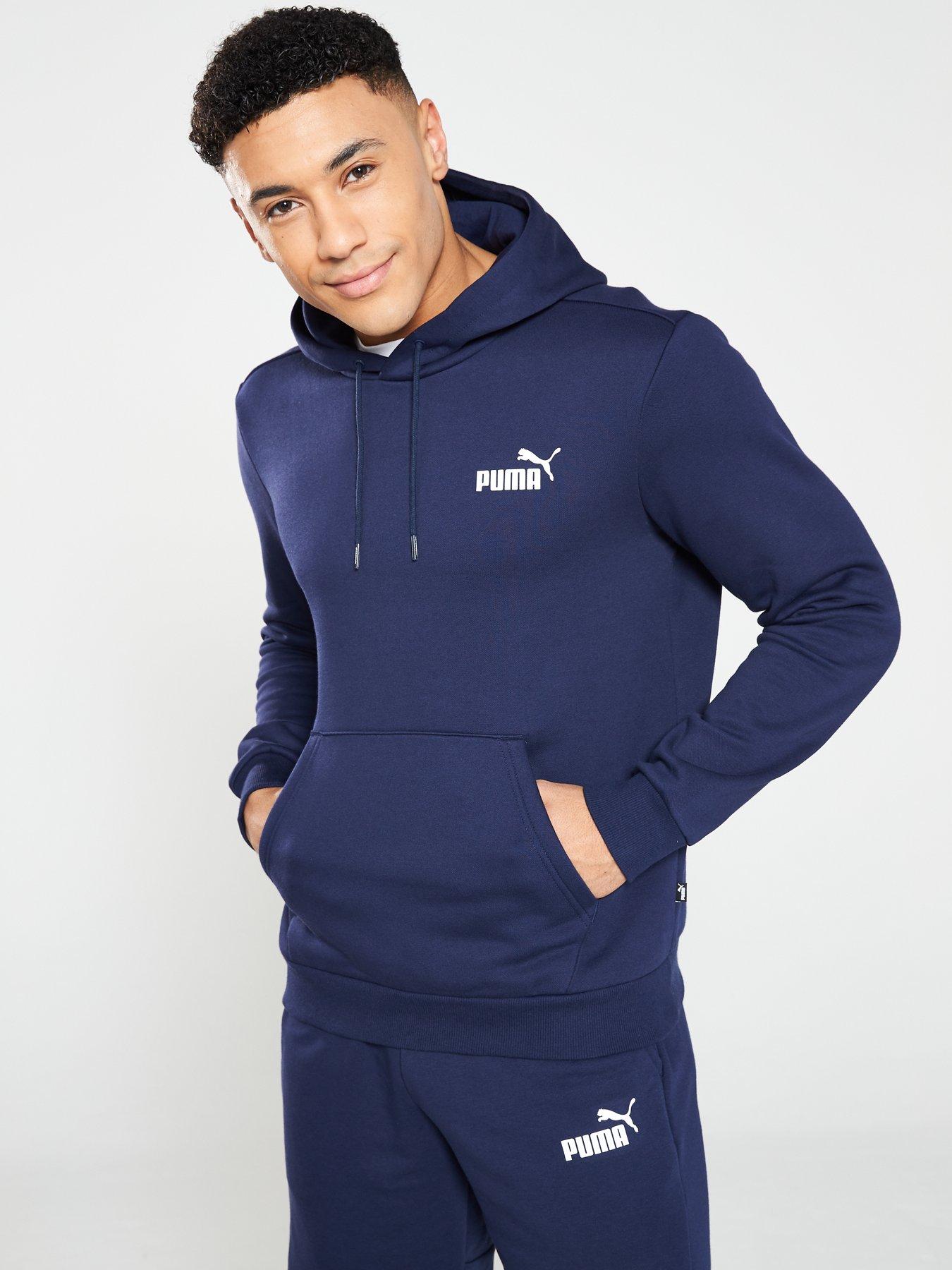 Navy hotsell puma hoodie