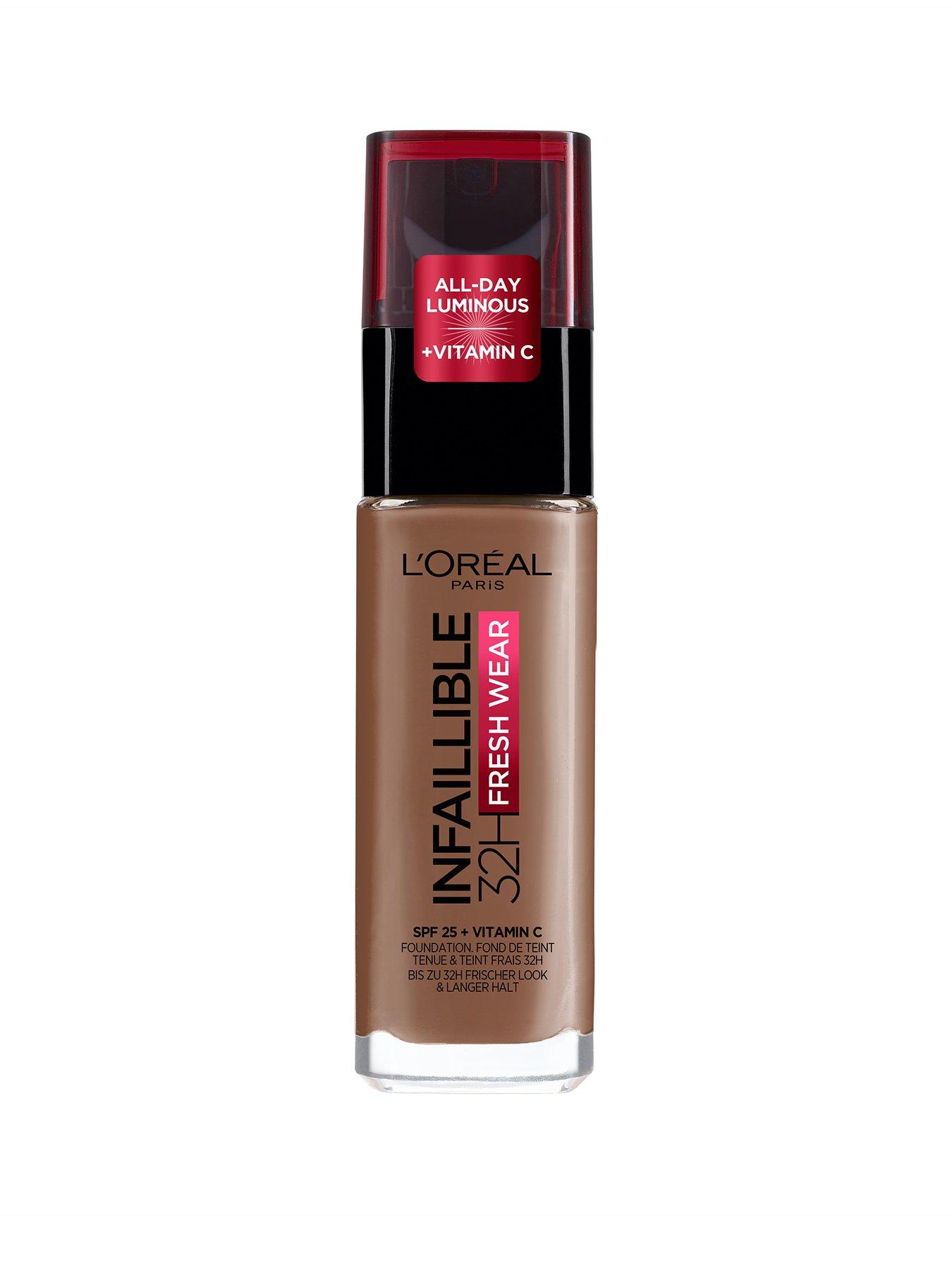  Maybelline Super Stay Up to 24HR Skin Tint, Radiant  Light-to-Medium Coverage Foundation, Makeup Infused With Vitamin C, 129, 1  Count : Beauty & Personal Care