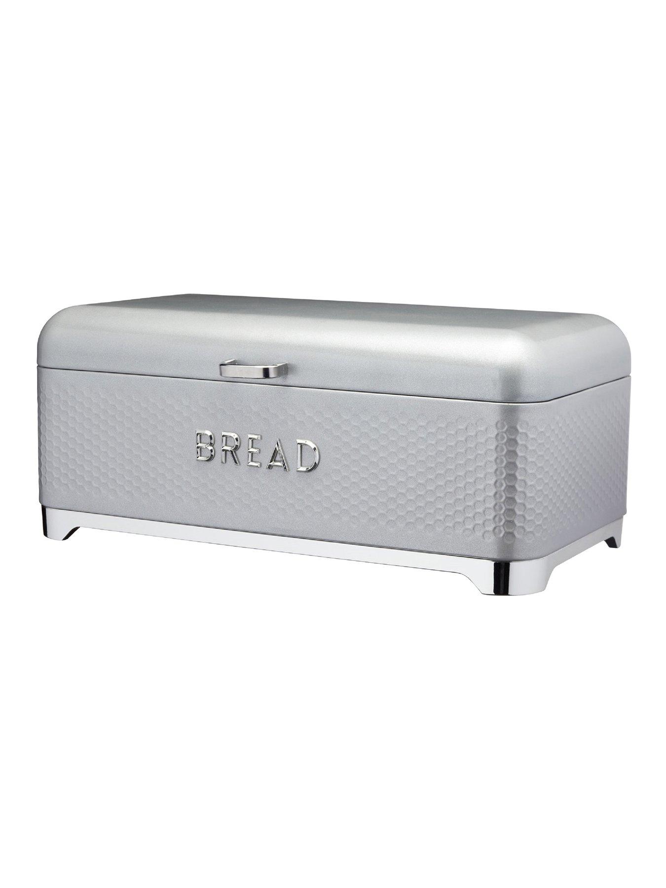 Image 3 of 4 of KitchenCraft &nbsp;Lovello Bread Bin in Shadow Grey &ndash; 42 x 22 x 18 cm
