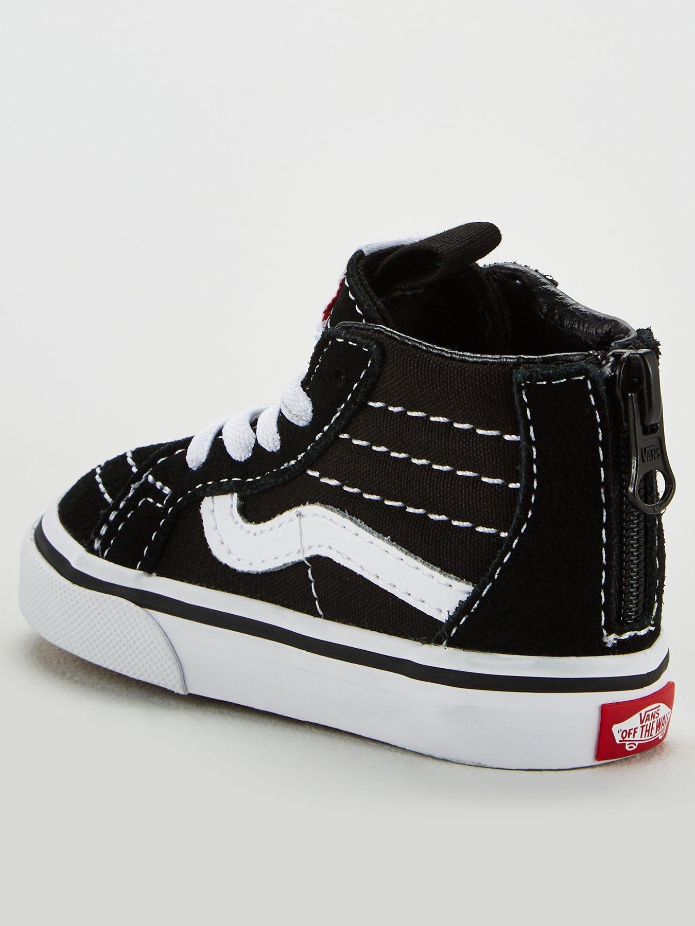 vans-sk8-hinbsptoddler-unisex-hi-top-trainers-blackwhitestillFront