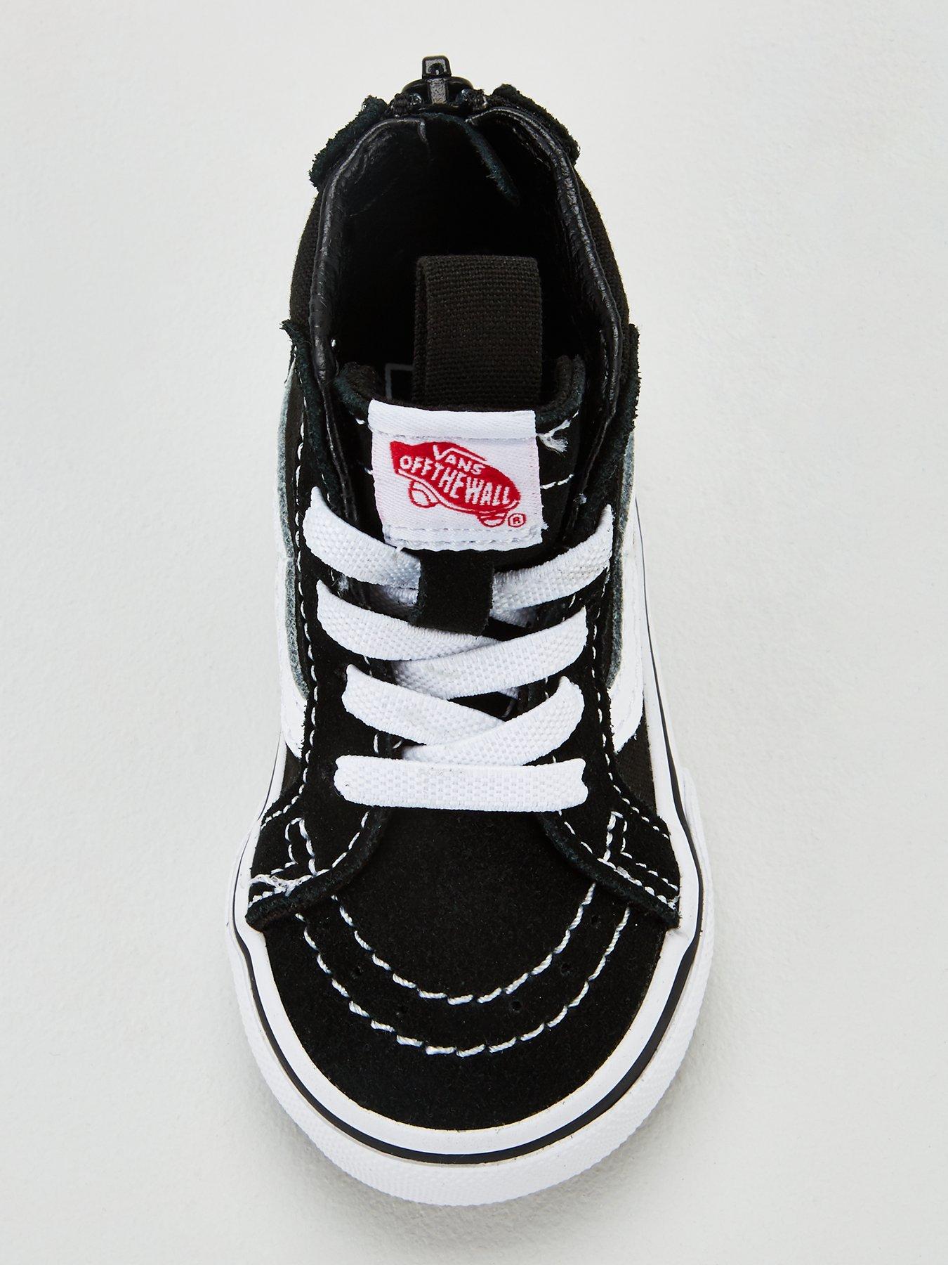 vans-sk8-hinbsptoddler-unisex-hi-top-trainers-blackwhiteoutfit